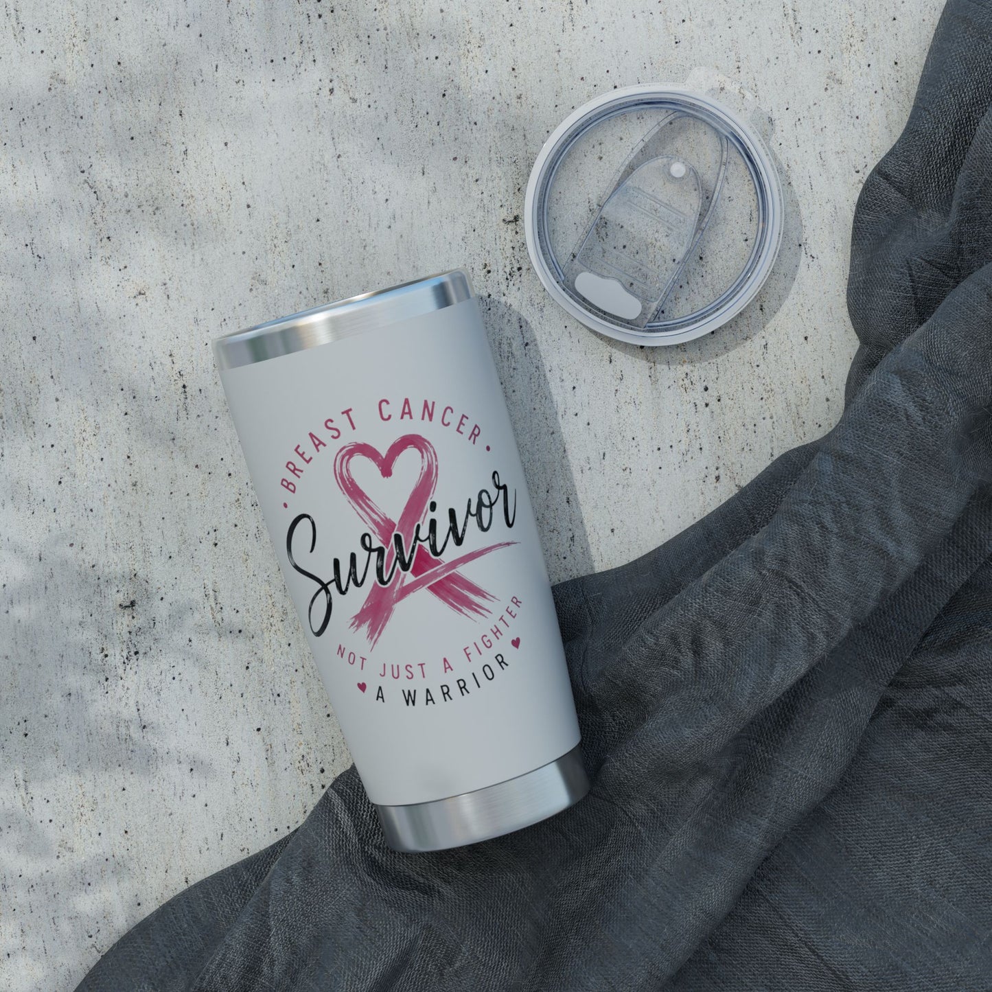 Breast Cancer Survivor Vagabond 20oz Tumbler