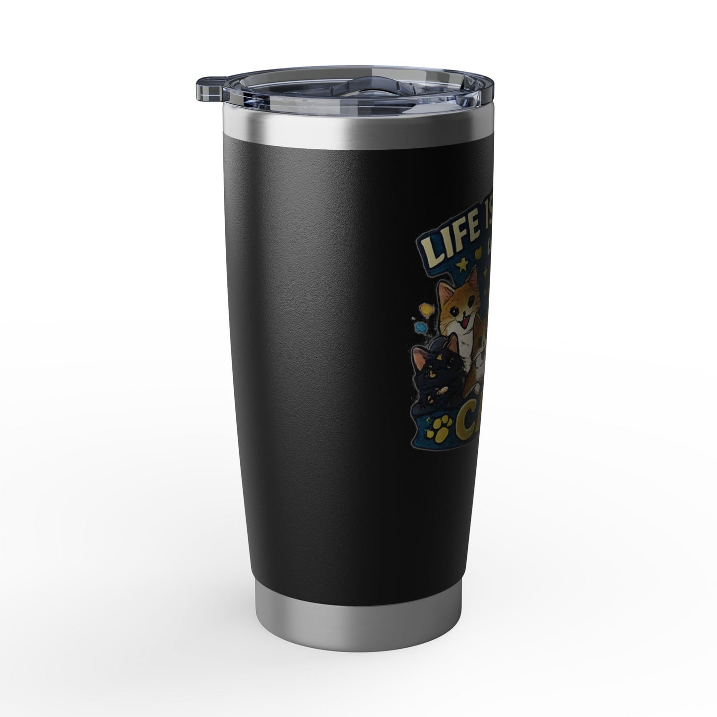 Life is Better with Cats Vagabond 20oz Tumbler