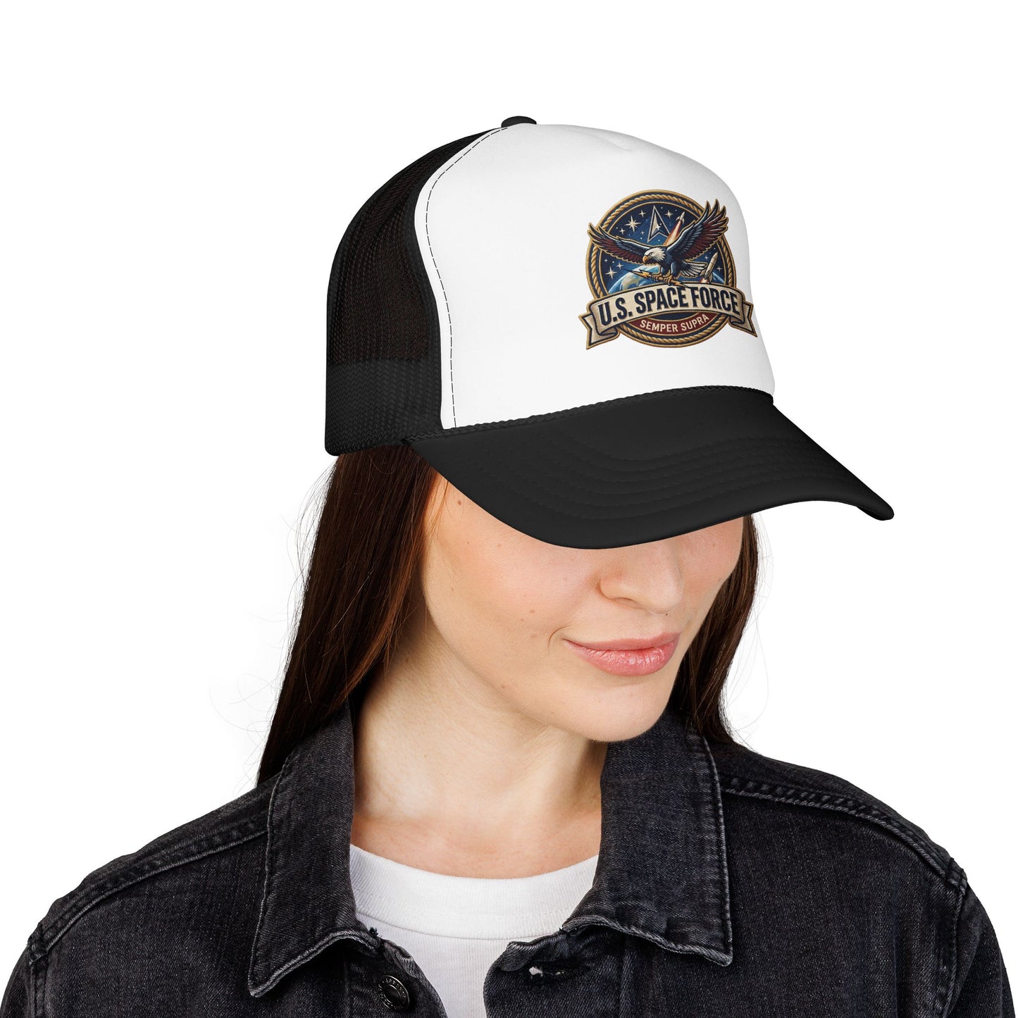 U.S. Space Force Patriotic Trucker Hat