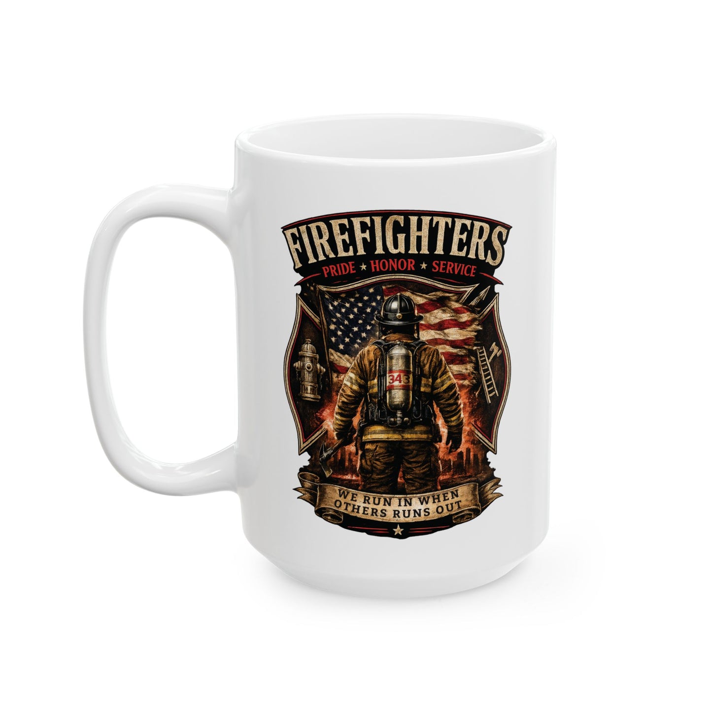 Firefighters Ceramic Mug