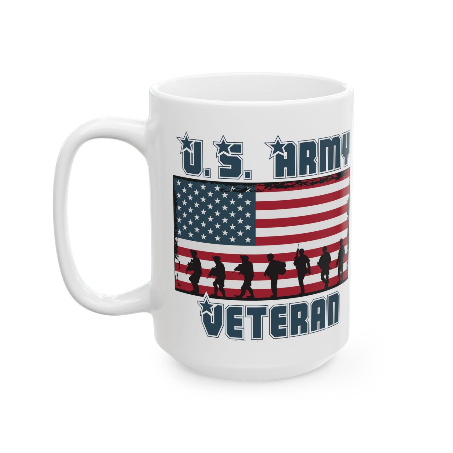 U.S. Army Veteran Ceramic Mug (11oz, 15oz)