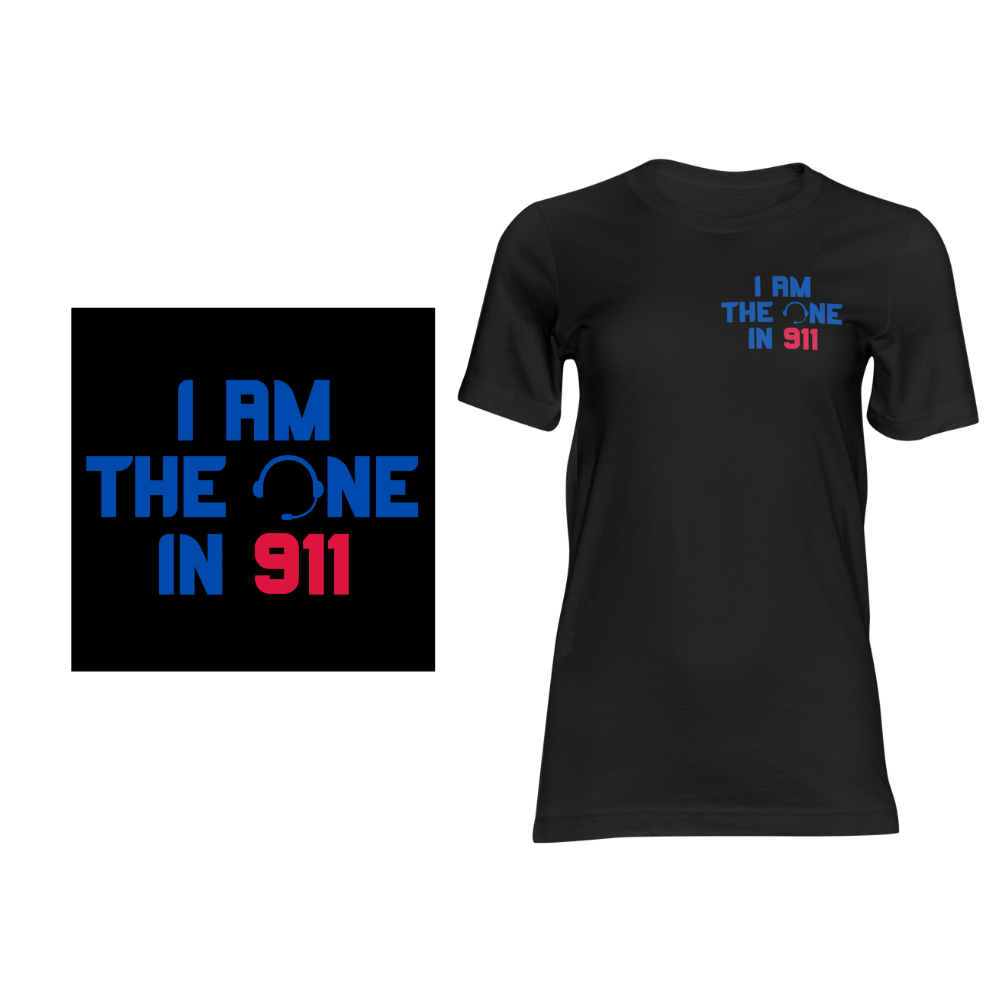 I Am the One in 911 - Short sleeved cotton t-shirt