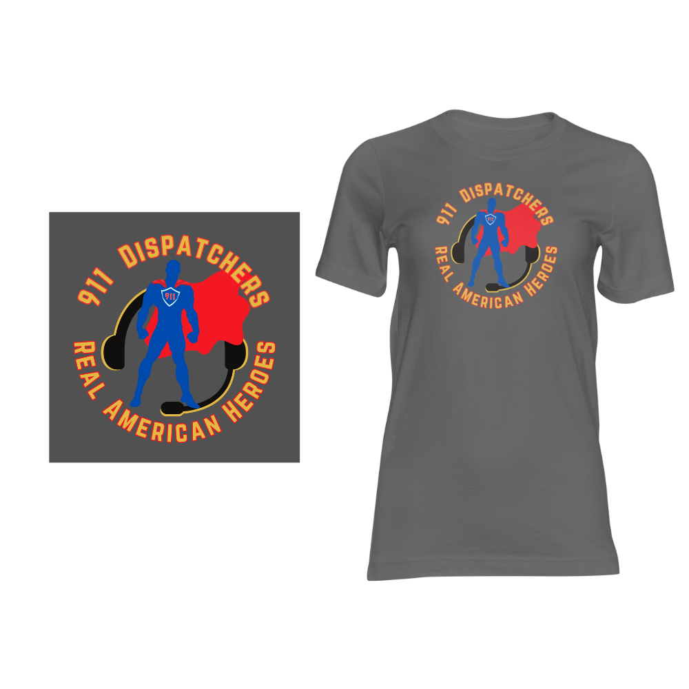 911 American Heroes - Male - Short sleeved cotton t-shirt
