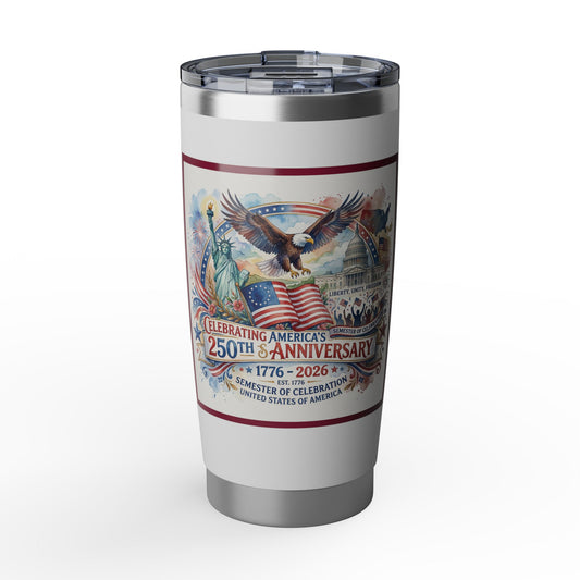 America 250 Watercolor Vagabond 20oz Tumbler