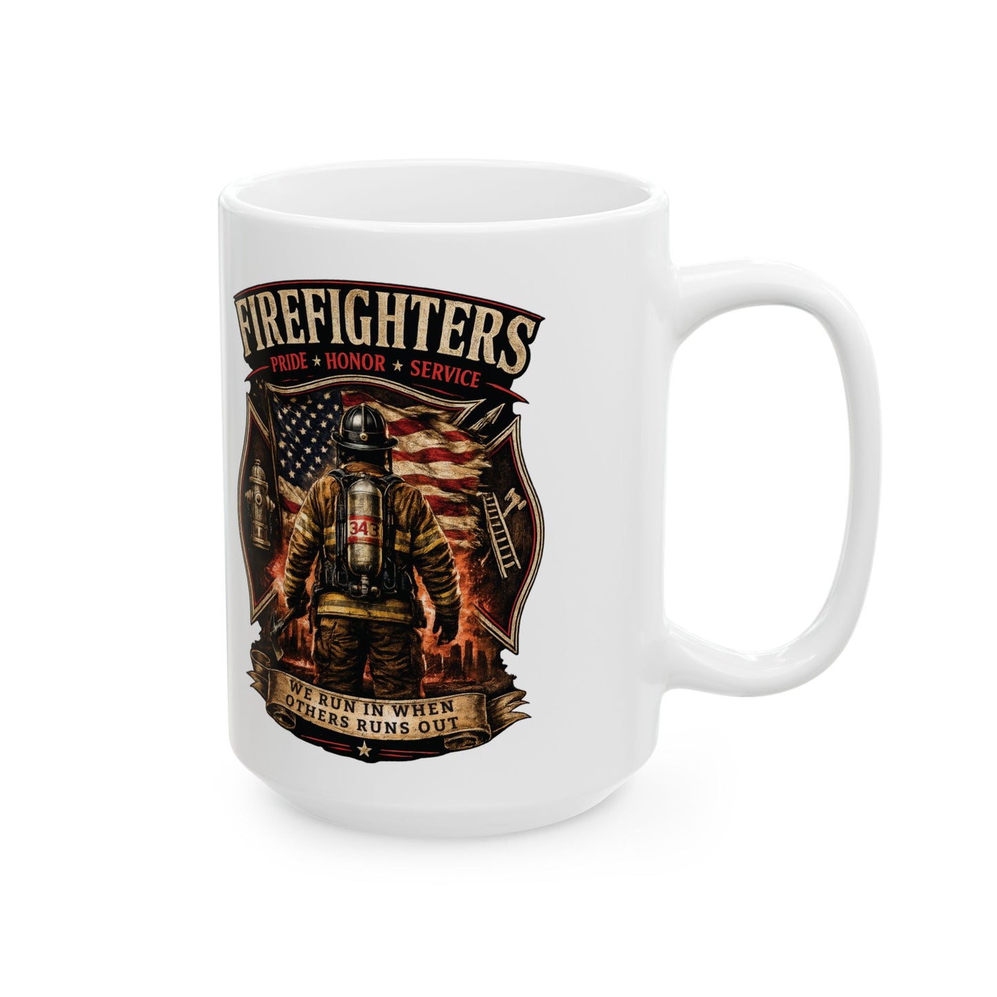 Firefighters Ceramic Mug