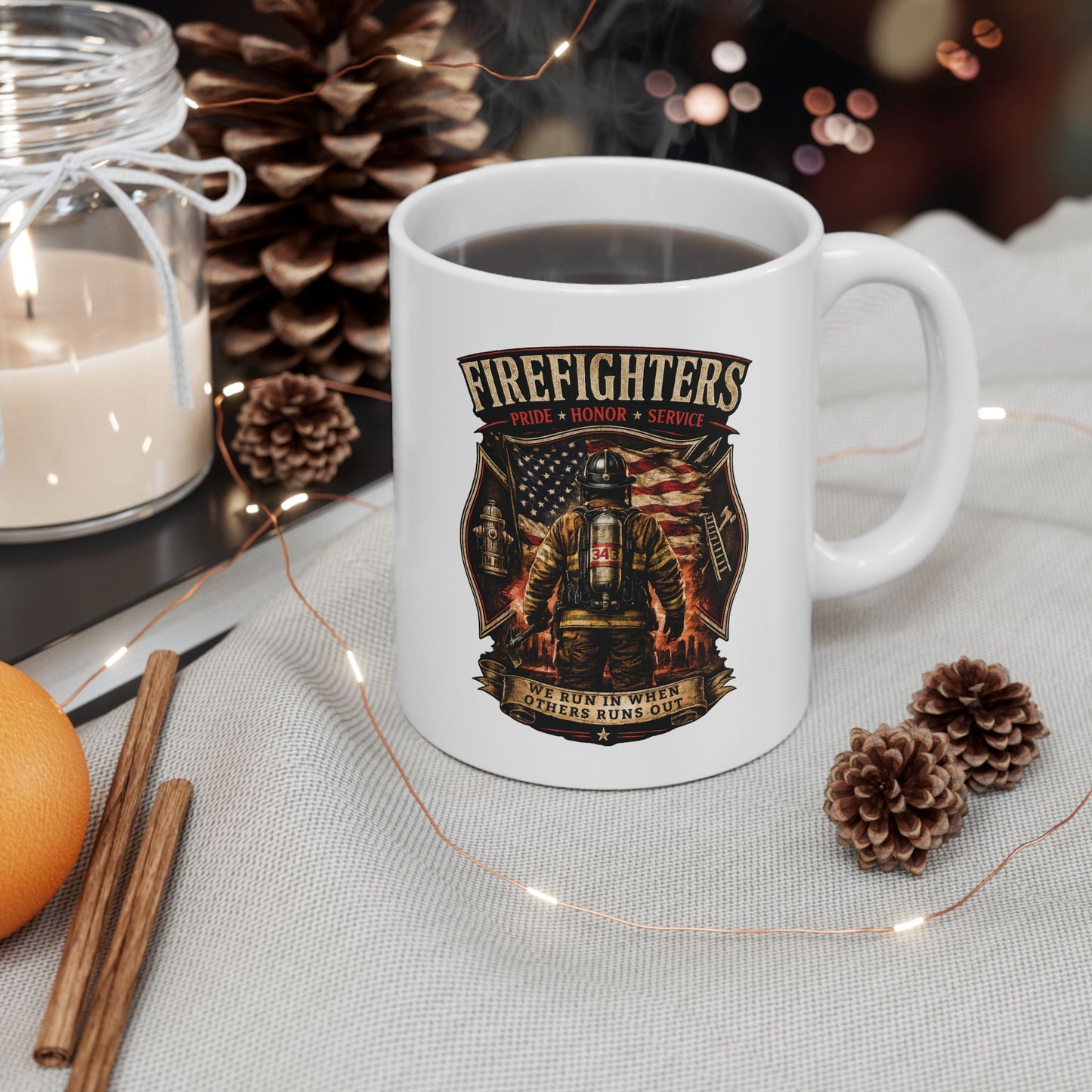 Firefighters Ceramic Mug
