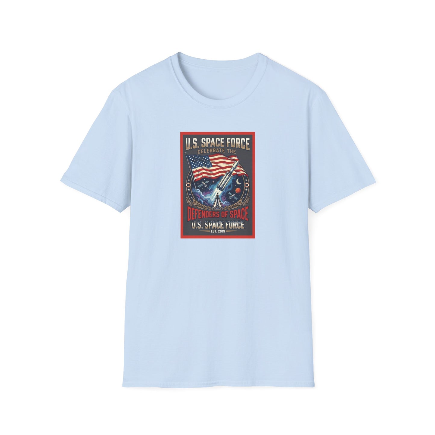 U.S. Space Force Defenders of Space Unisex Softstyle T-Shirt