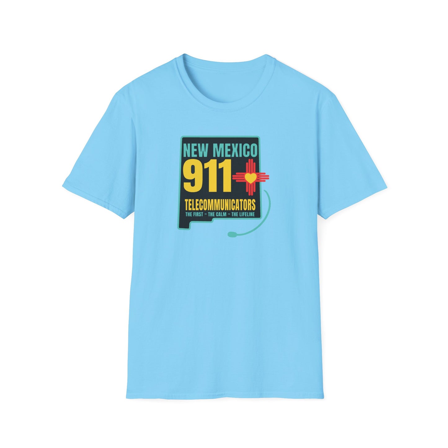 New Mexico 911 Telecommunicators Unisex Softstyle T-Shirt