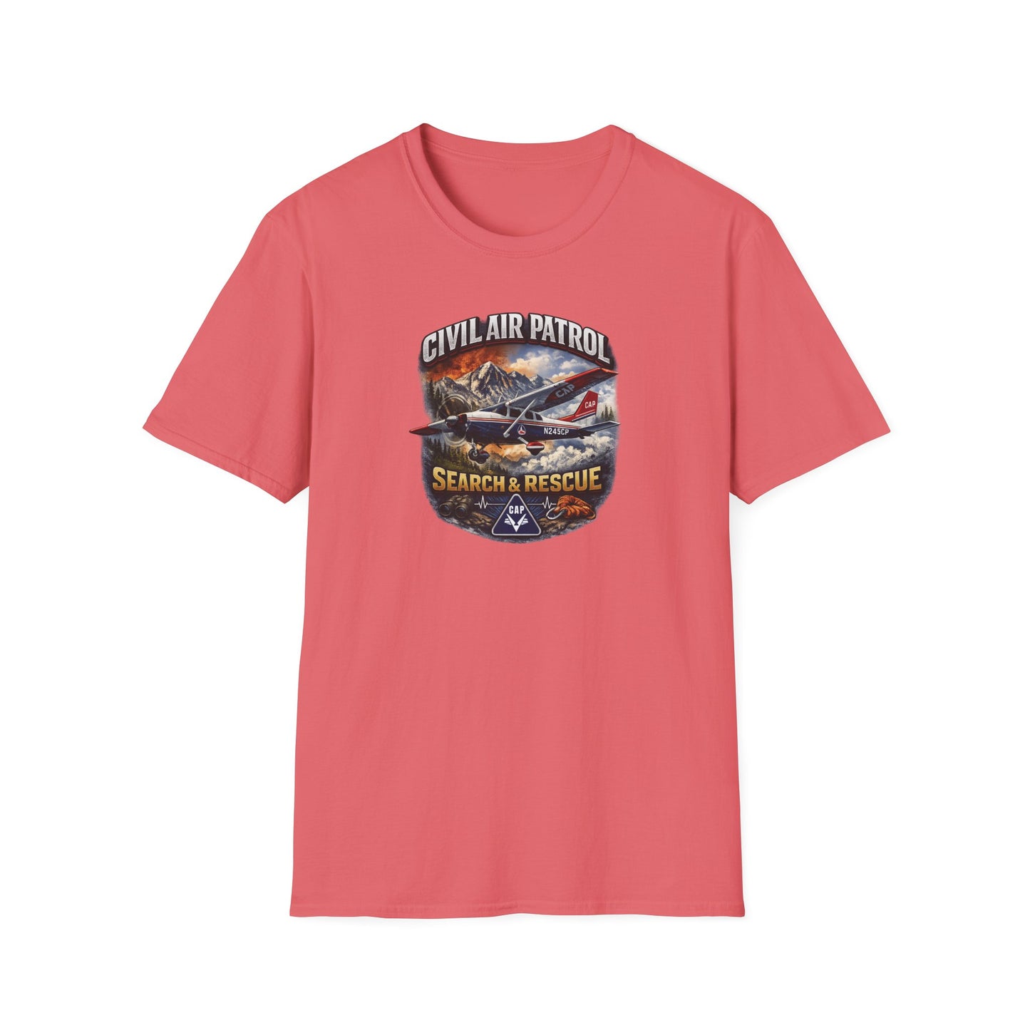 Civil Air Patrol: Search & Rescue Unisex Softstyle T-Shirt