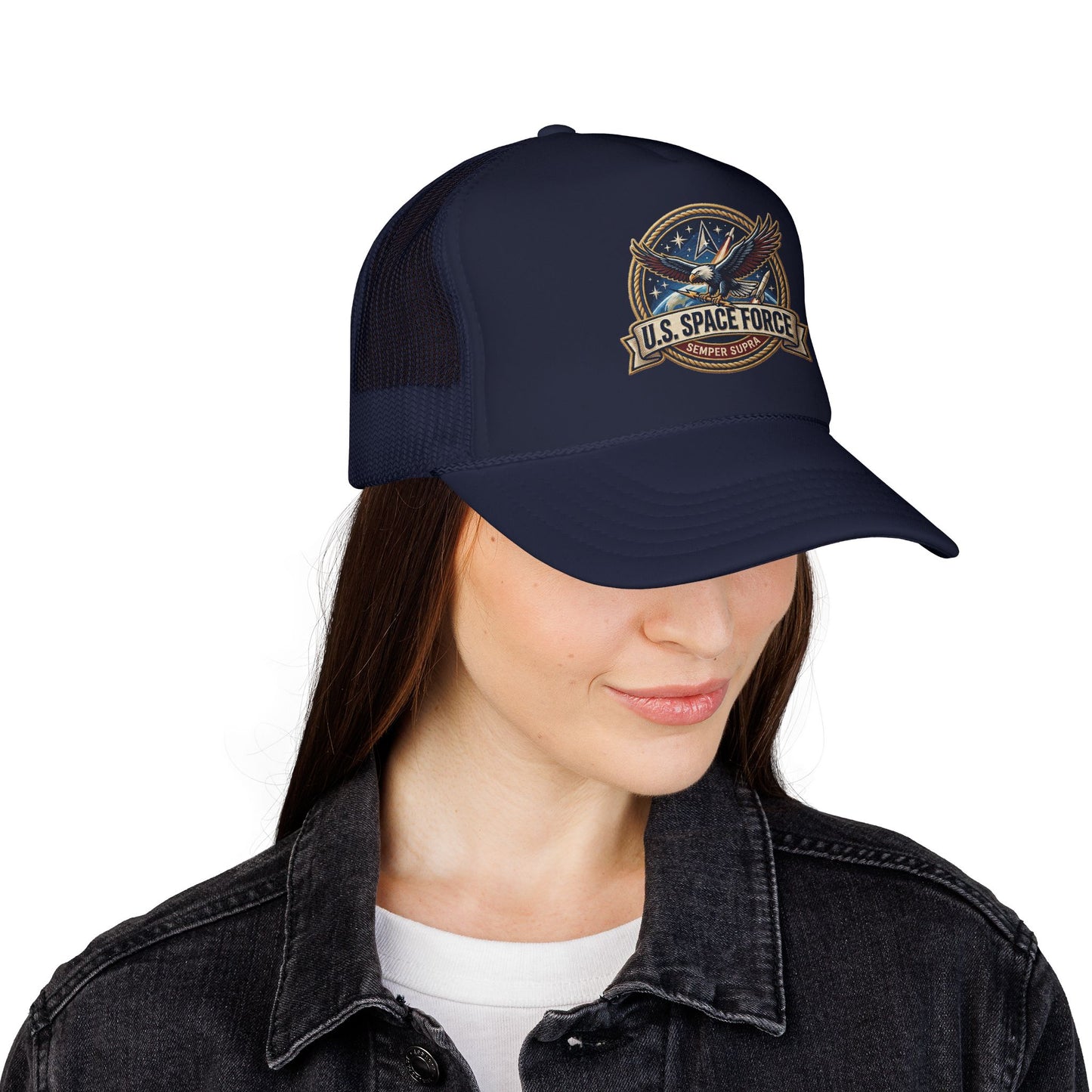 U.S. Space Force Patriotic Trucker Hat