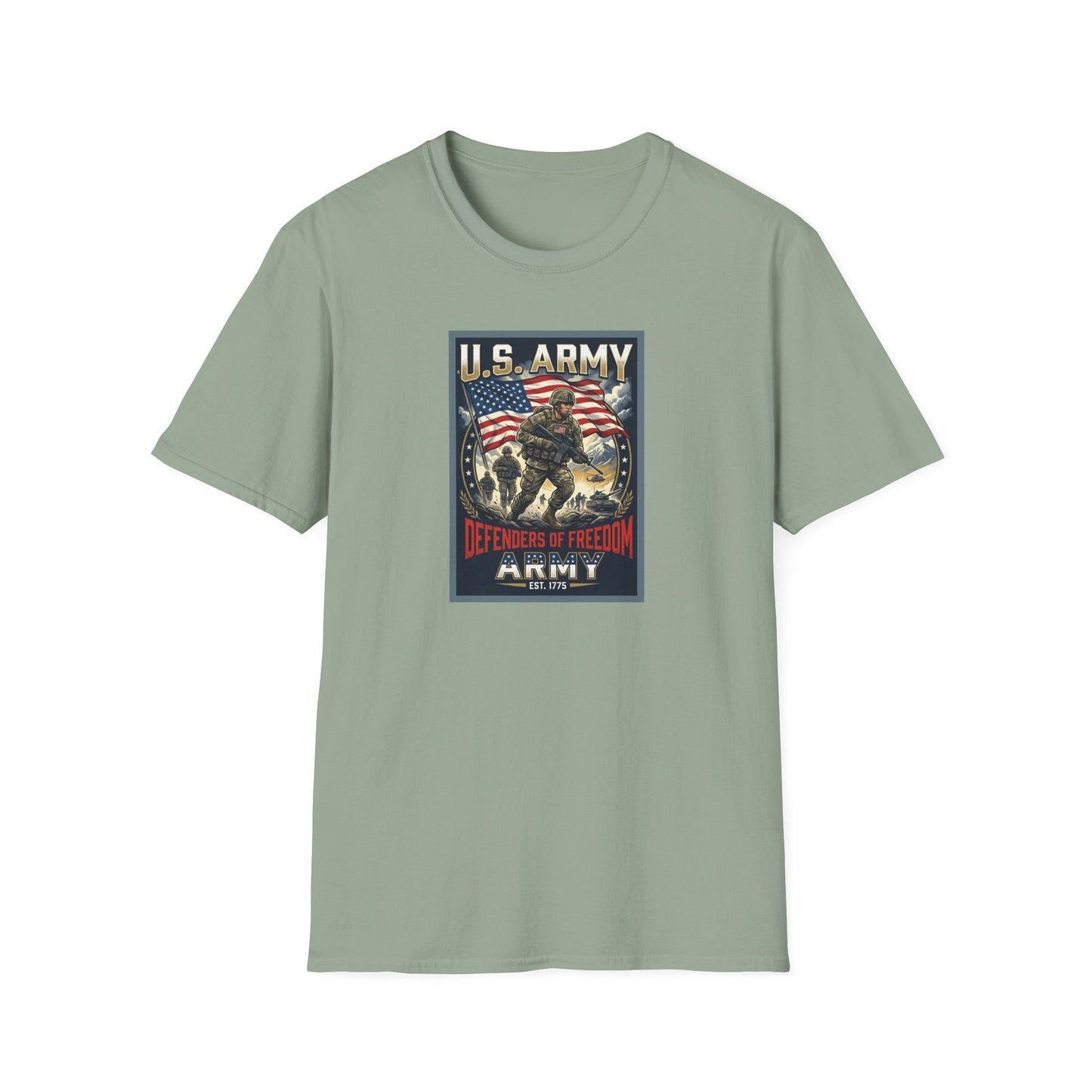 U.S. Army Defenders of Freedom Unisex Softstyle T-Shirt