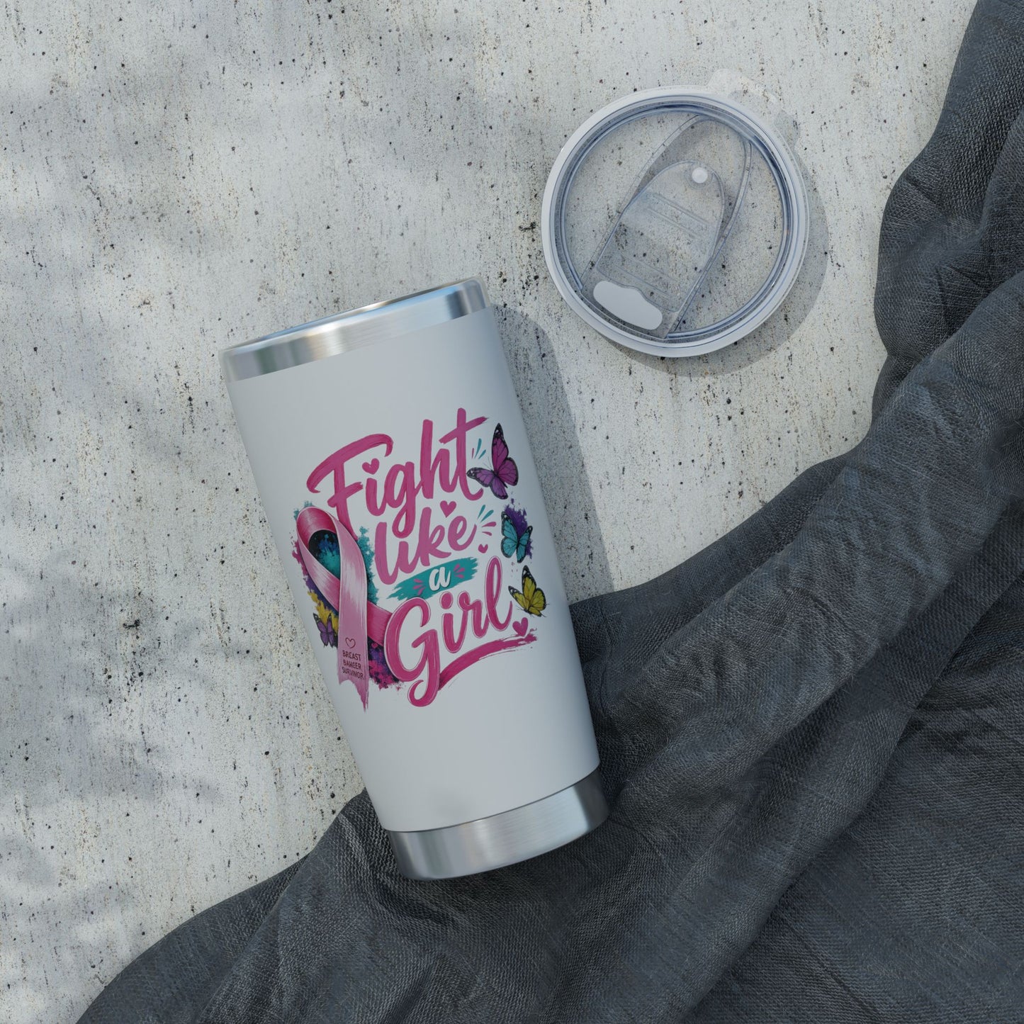 Fight Like a Girl Vagabond 20oz Tumbler