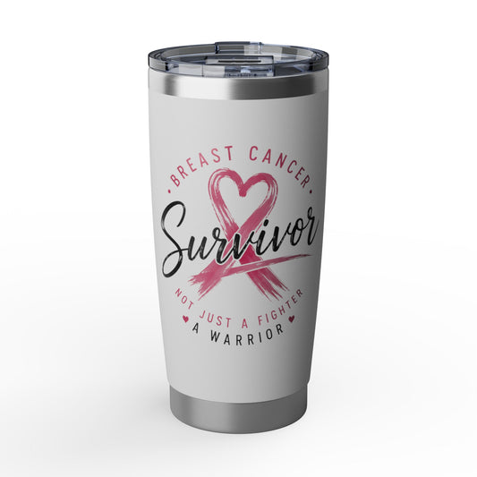 Breast Cancer Survivor Vagabond 20oz Tumbler