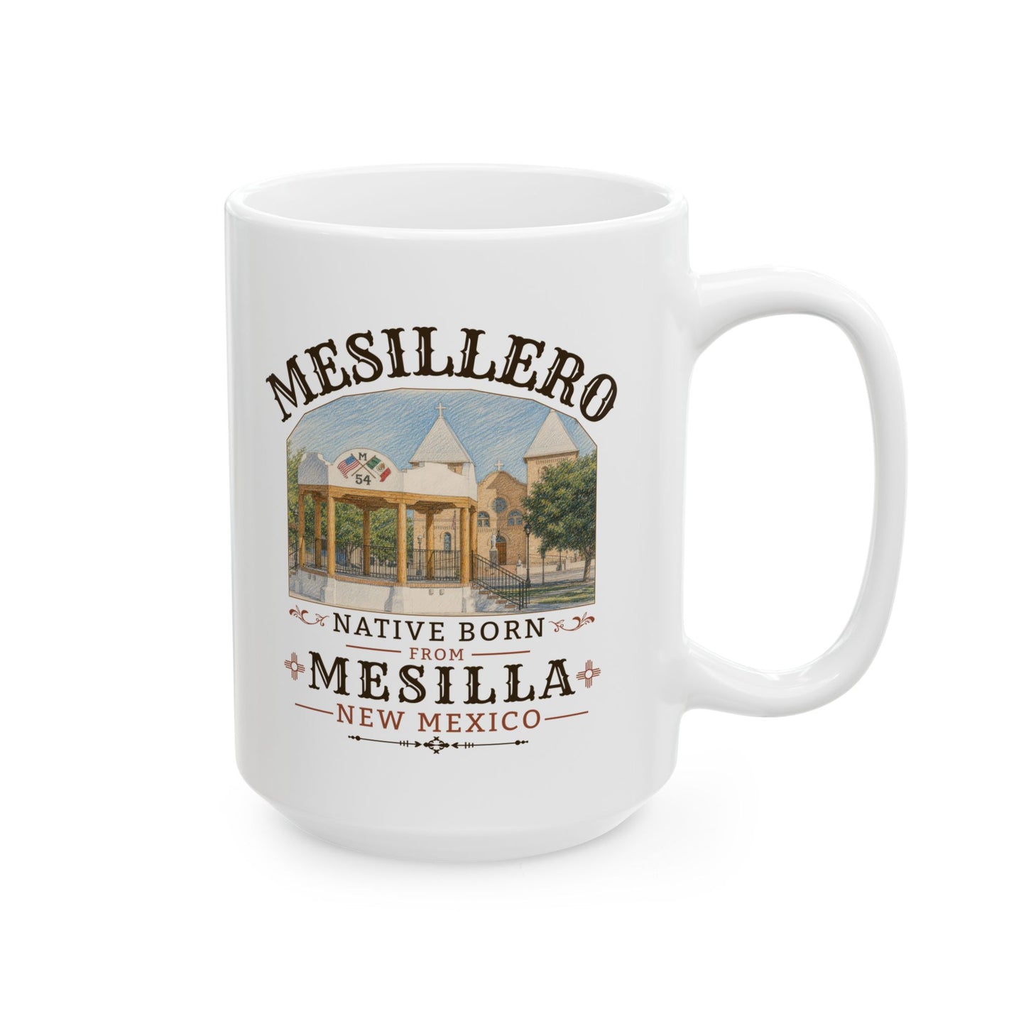 Mesillero Ceramic Mug (11oz, 15oz)