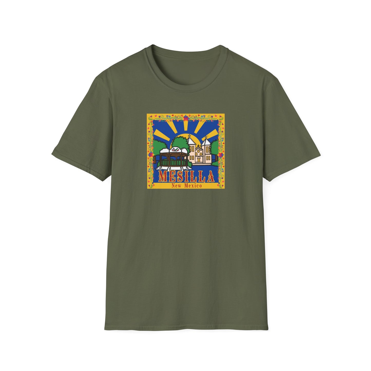 Mesilla - Square Unisex Softstyle T-Shirt
