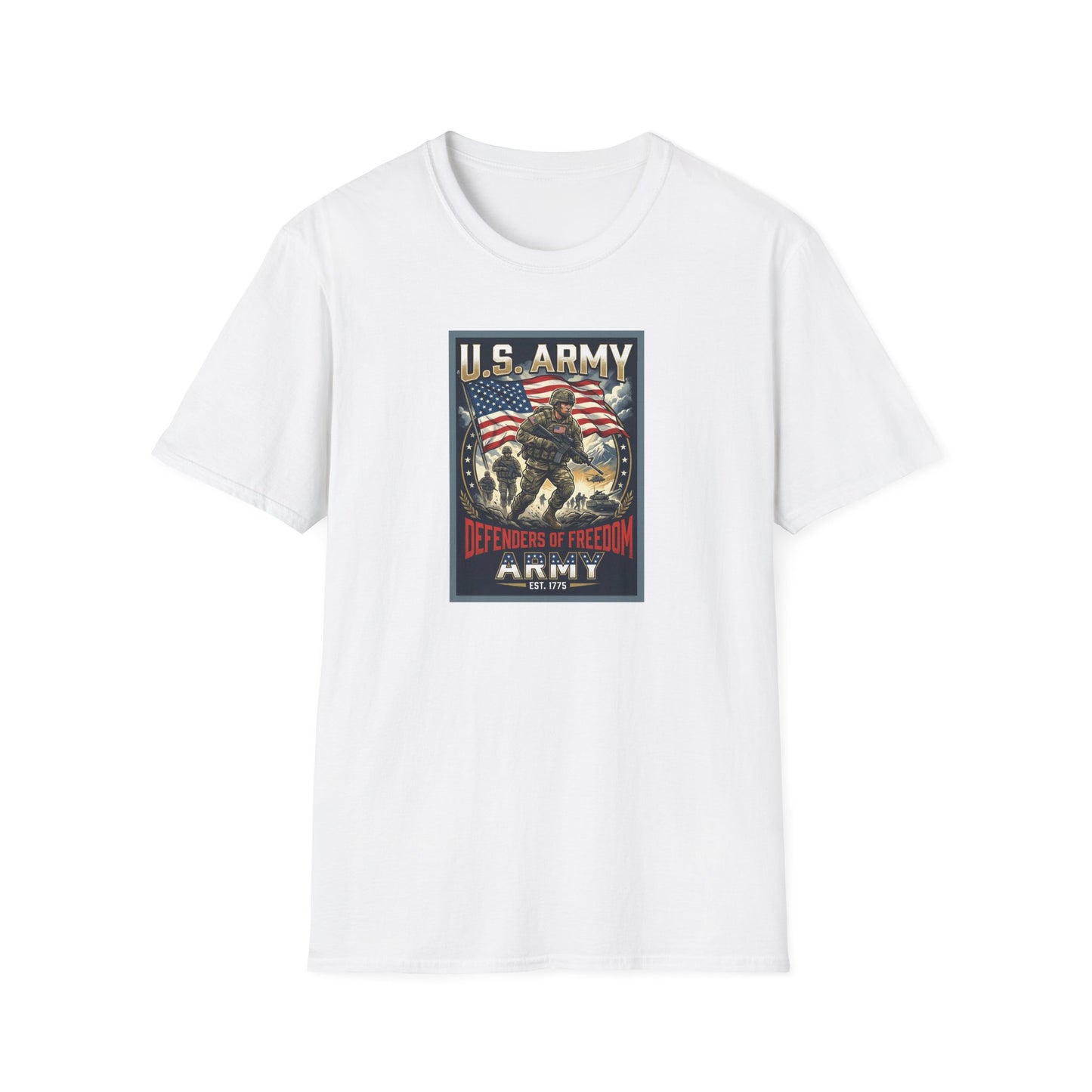 U.S. Army Defenders of Freedom Unisex Softstyle T-Shirt