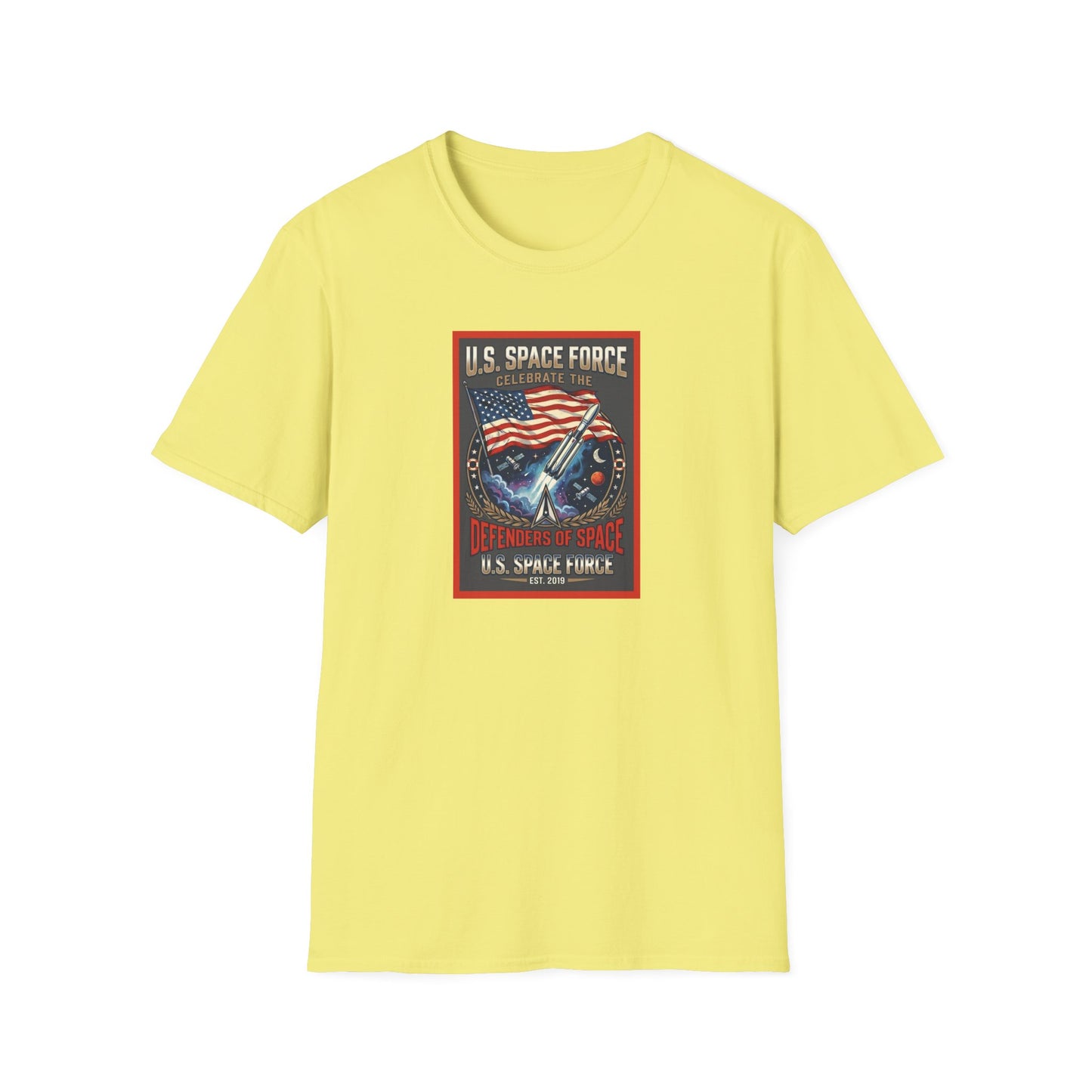 U.S. Space Force Defenders of Space Unisex Softstyle T-Shirt