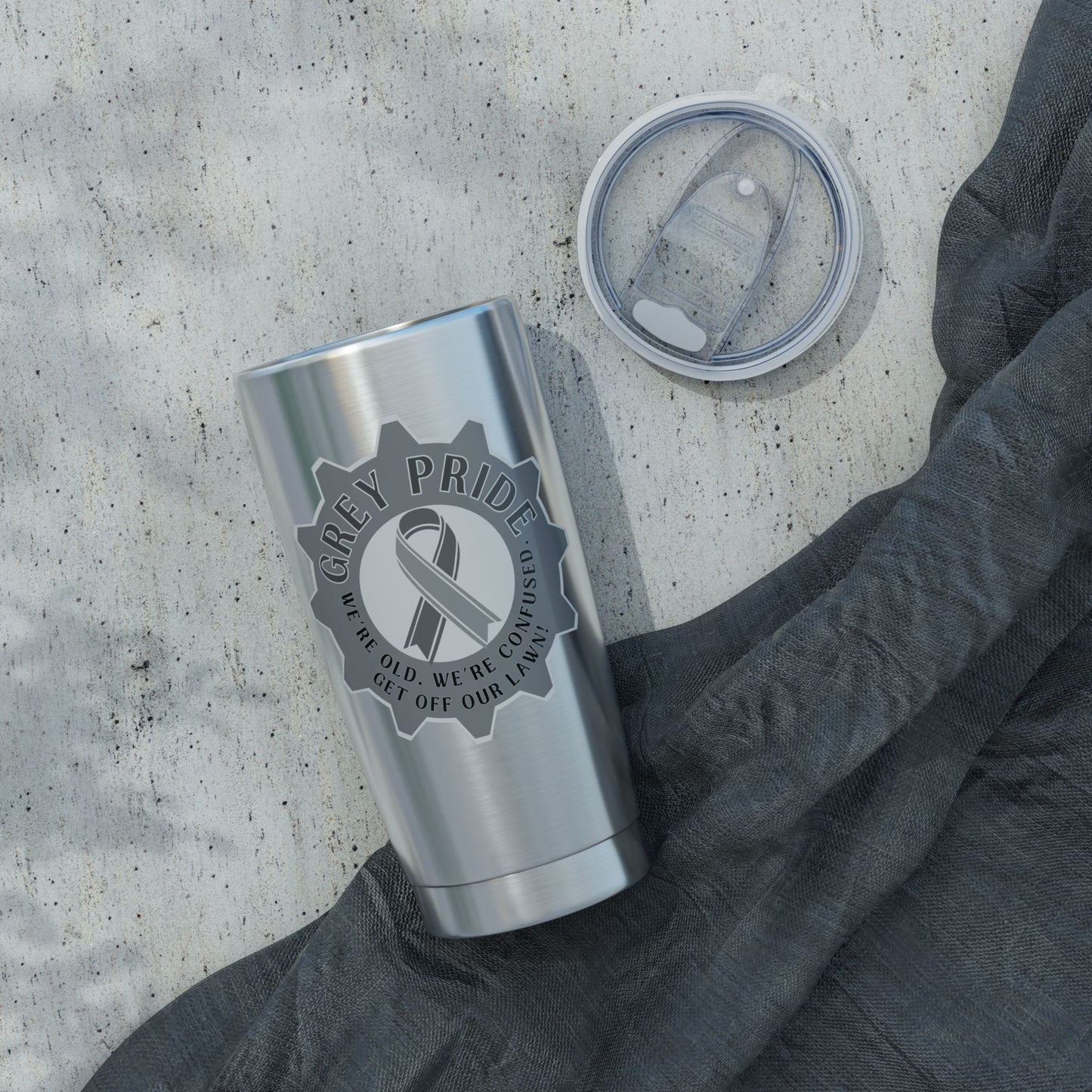 Grey Pride Vagabond 20oz Tumbler