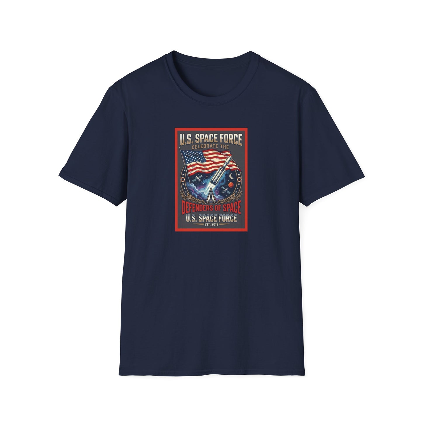 U.S. Space Force Defenders of Space Unisex Softstyle T-Shirt