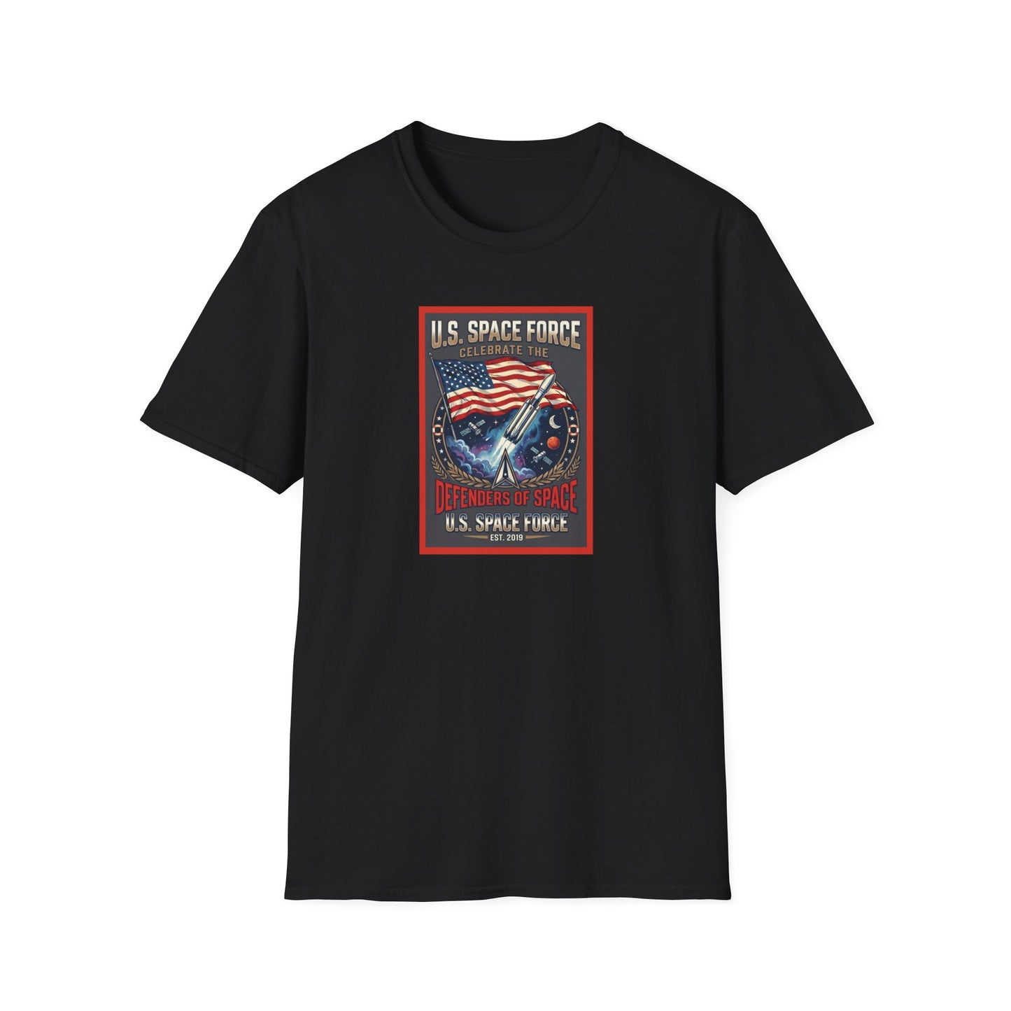 U.S. Space Force Defenders of Space Unisex Softstyle T-Shirt