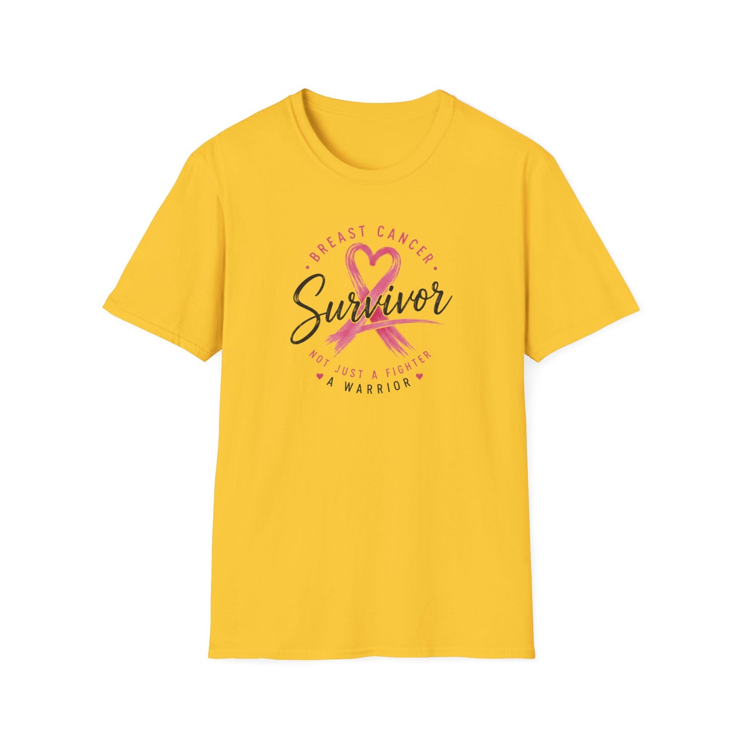 Breast Cancer Survivor - Warrior Unisex Softstyle T-Shirt
