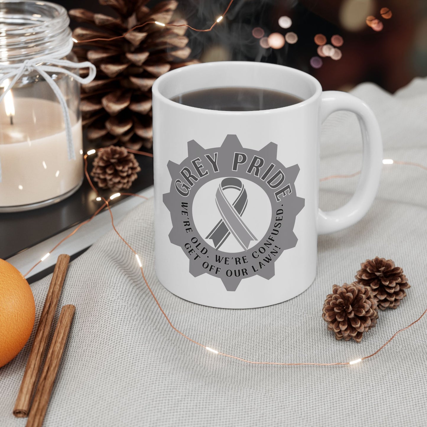 Grey Pride Ceramic Mug (11oz, 15oz)