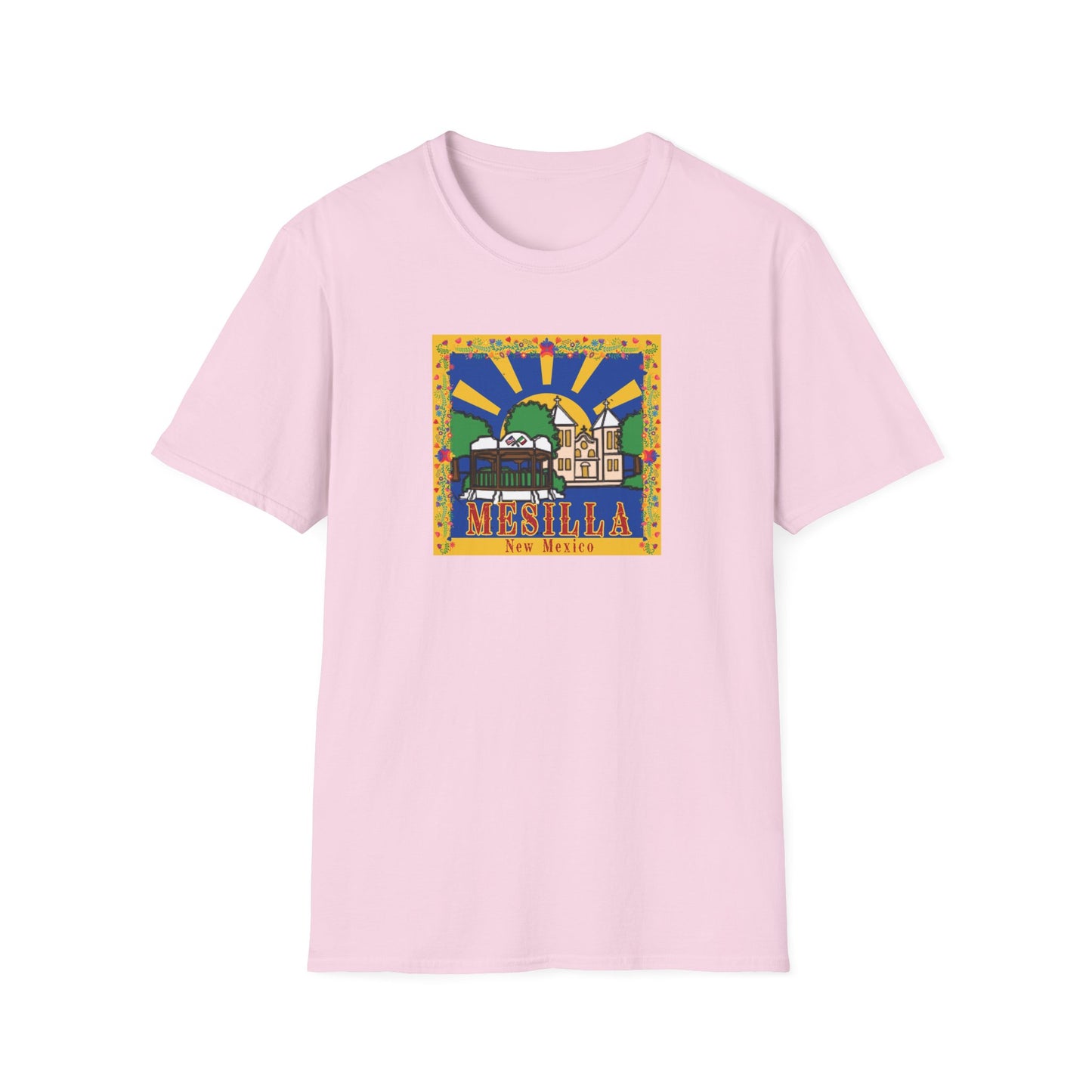 Mesilla - Square Unisex Softstyle T-Shirt