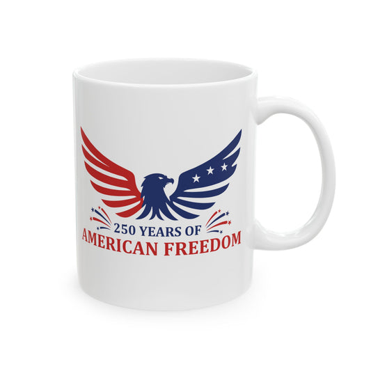 American Freedom Ceramic Mug