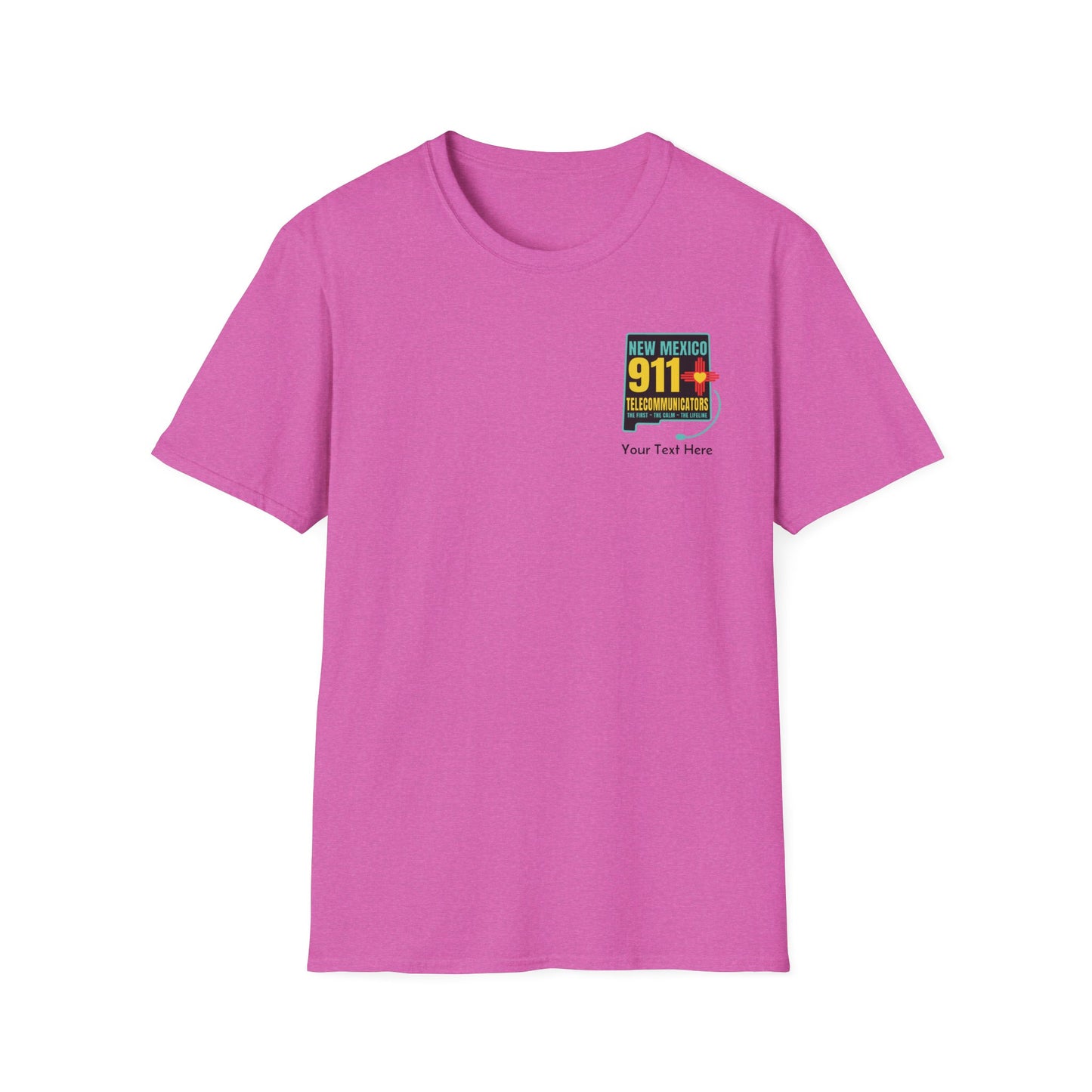 New Mexico 911 Telecommunicators Unisex Softstyle T-Shirt