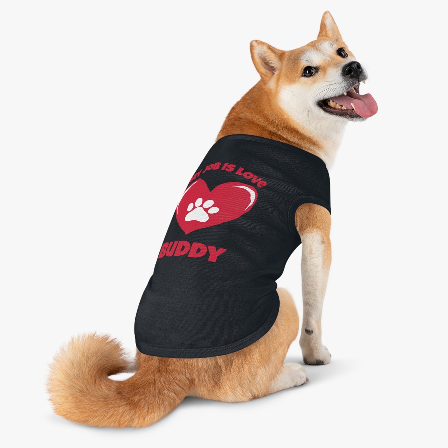 My Job Is Love PERSONALIZED Pet Tank Top