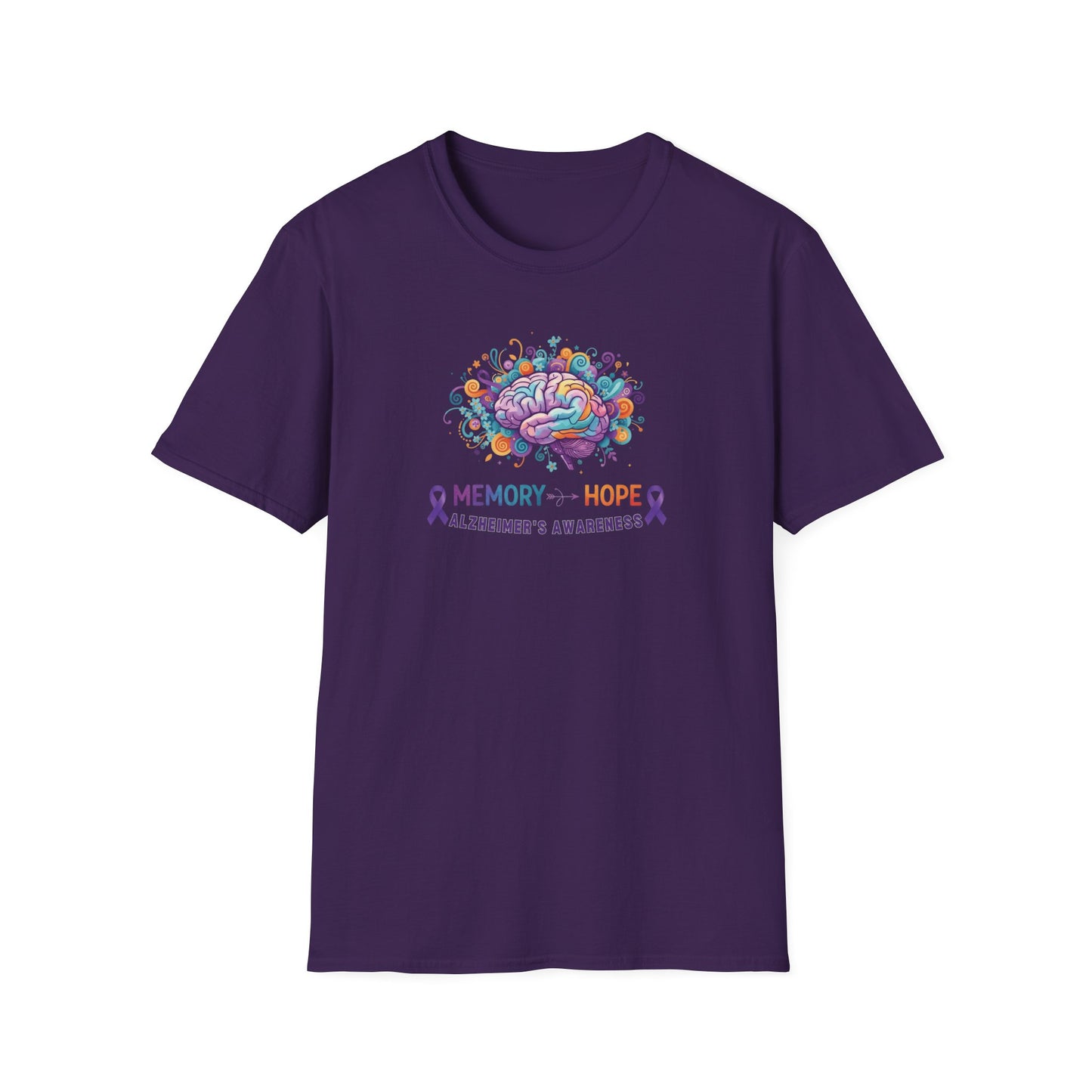 Alzheimer's Awareness Unisex Softstyle T-Shirt