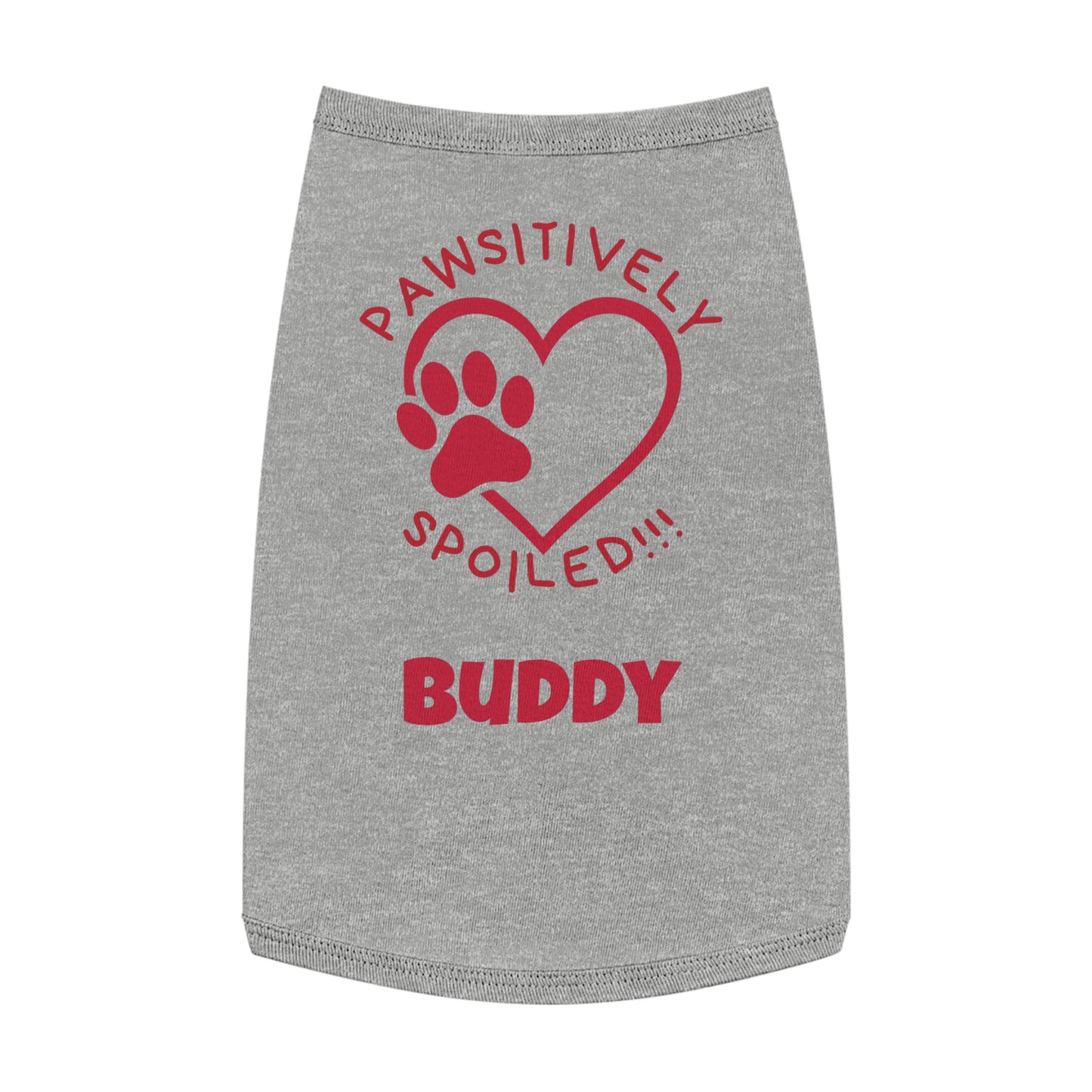 Pawsitively Spoiled PERSONALIZED Pet Tank Top