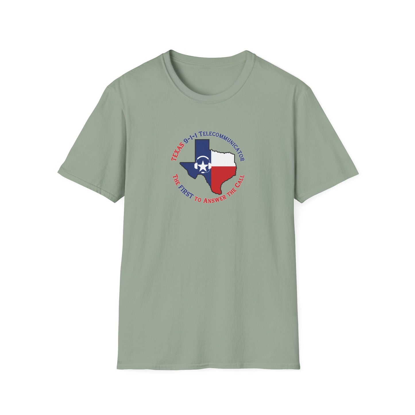 Texas 911 Telecommunicators Unisex Softstyle T-Shirt