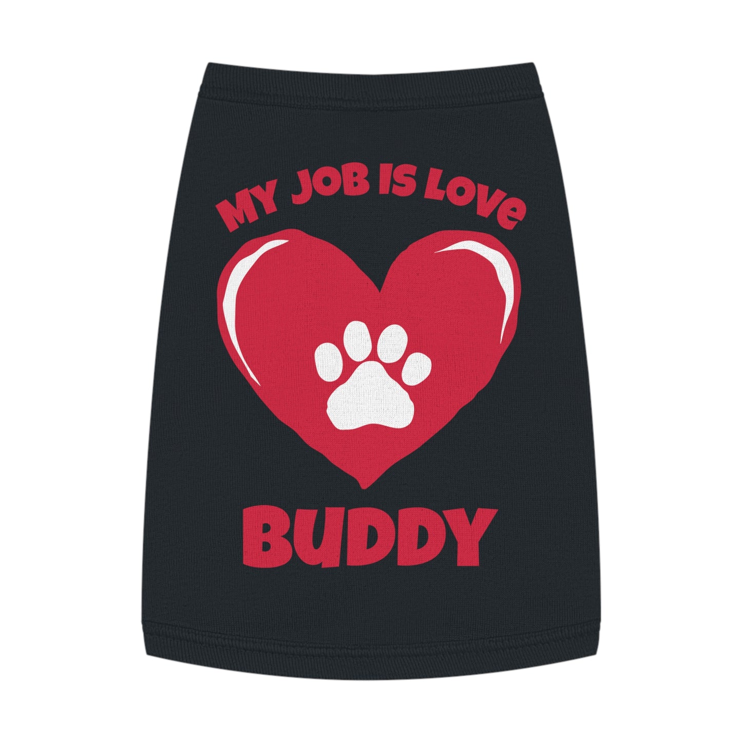 My Job Is Love PERSONALIZED Pet Tank Top