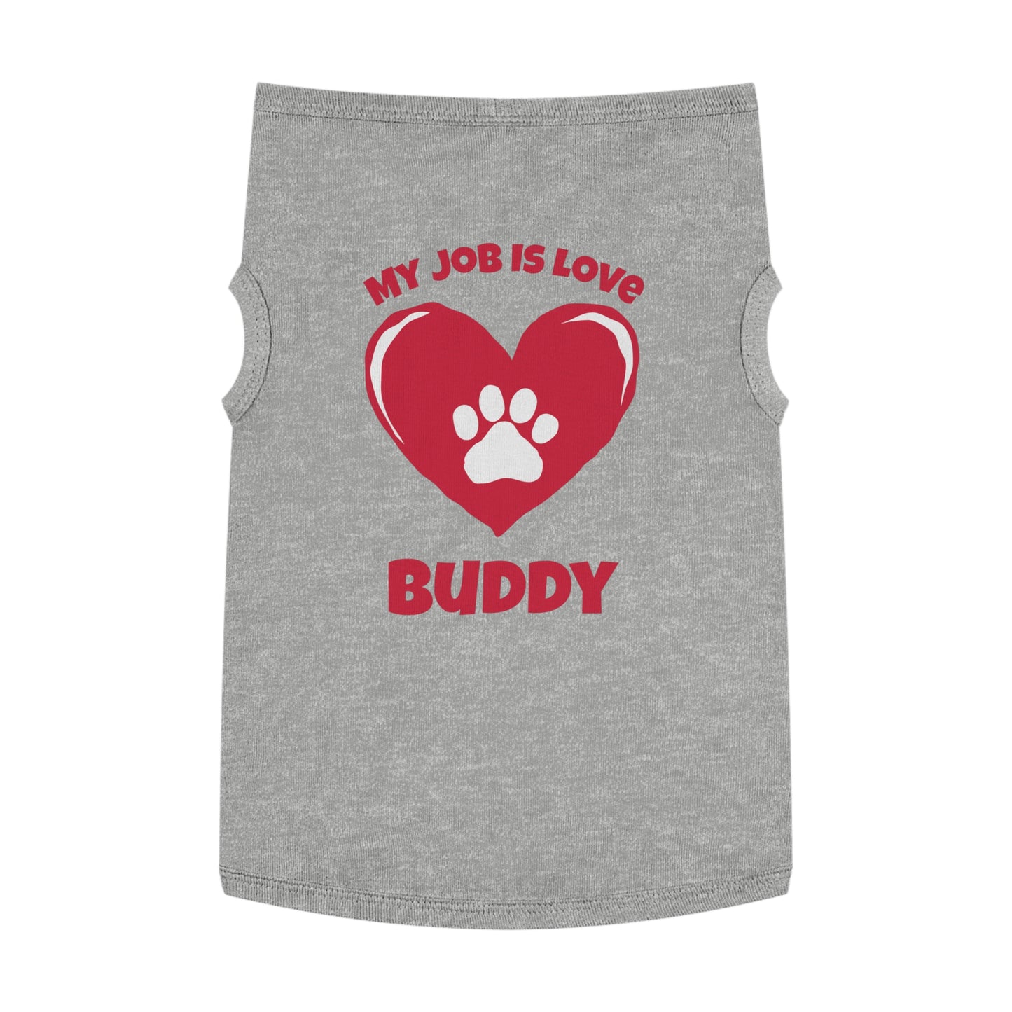 My Job Is Love PERSONALIZED Pet Tank Top