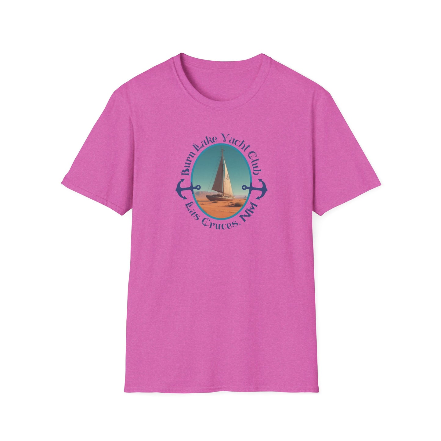 Burn Lake Yacht Club, Las Cruces Unisex Softstyle T-Shirt