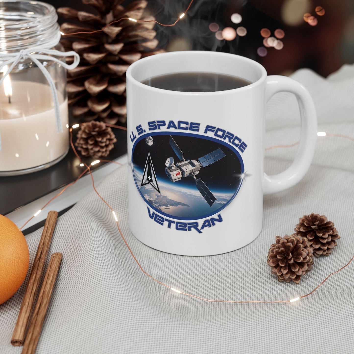 U.S. Space Force Veteran Ceramic Mug (11oz, 15oz)
