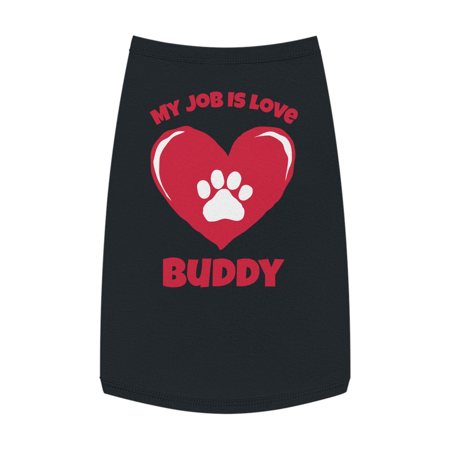 My Job Is Love PERSONALIZED Pet Tank Top