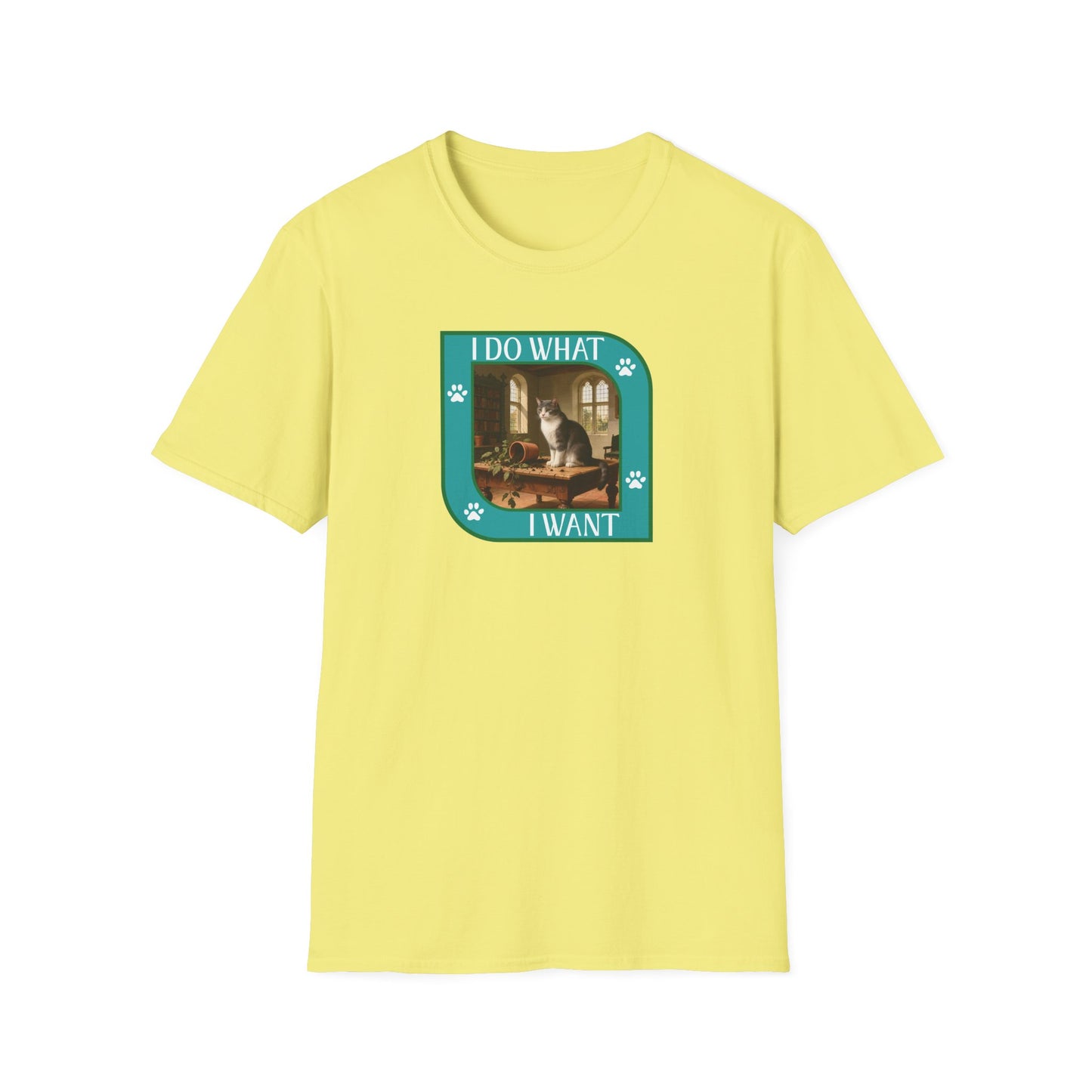 I Do What I Want Unisex Softstyle T-Shirt