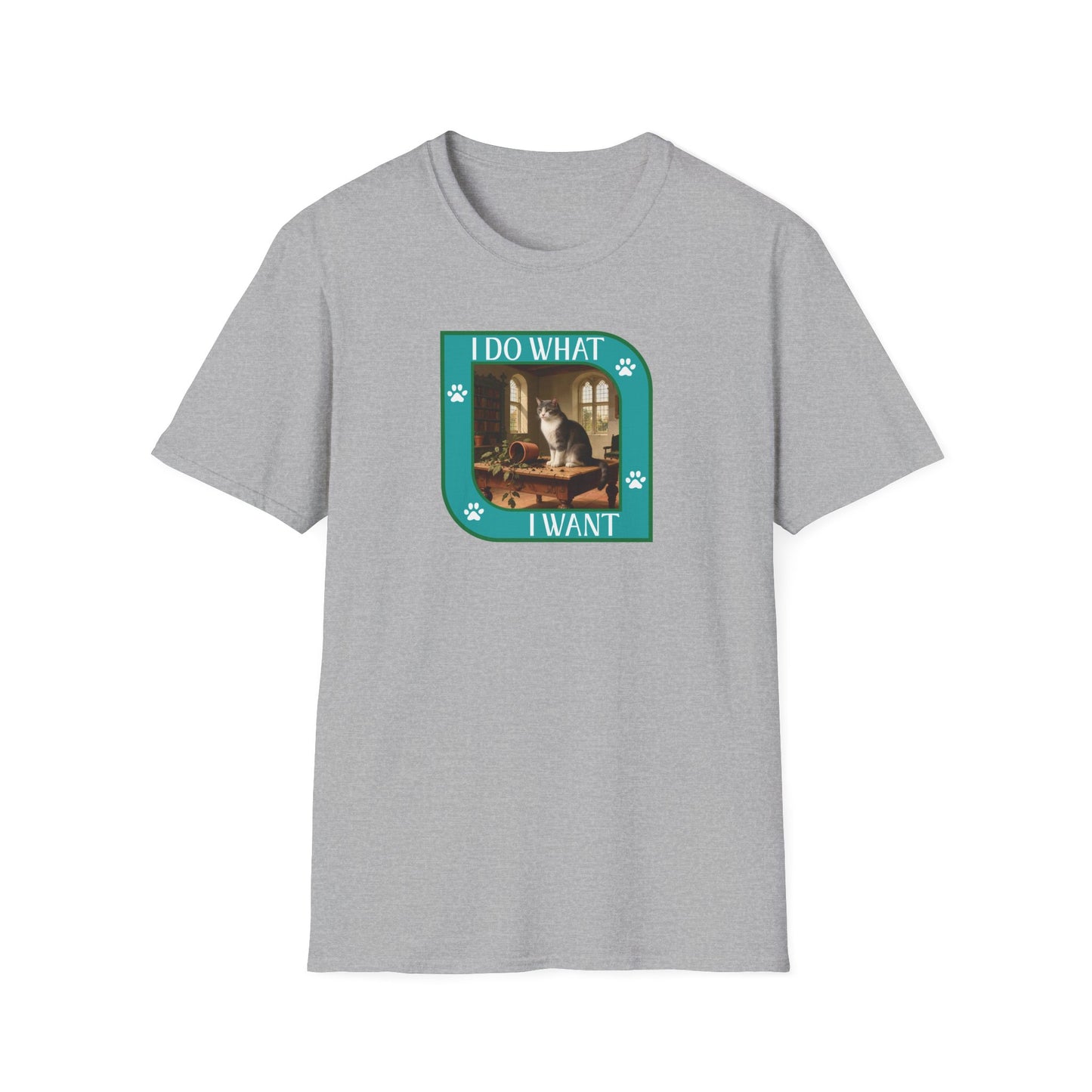 I Do What I Want Unisex Softstyle T-Shirt