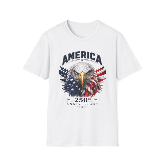 America 250: American Eagle Unisex Softstyle T-Shirt