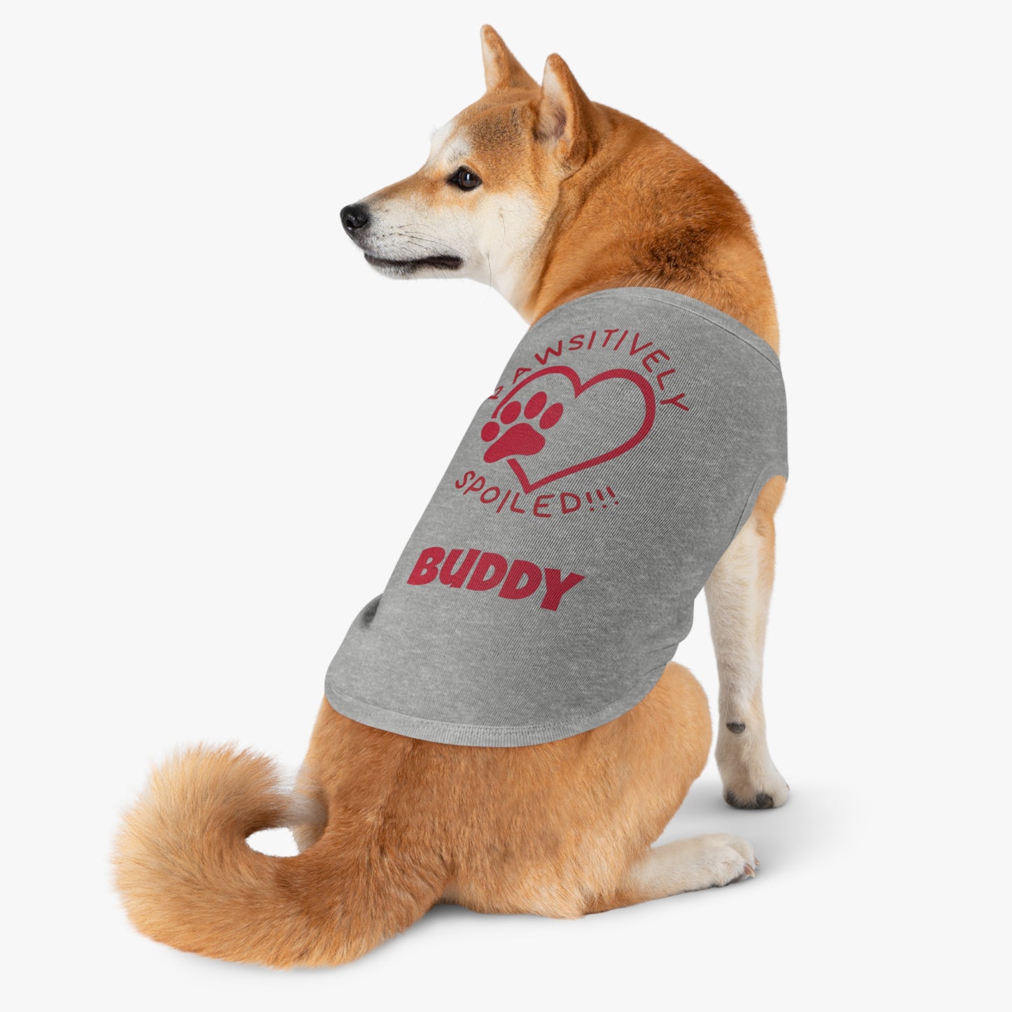 Pawsitively Spoiled PERSONALIZED Pet Tank Top