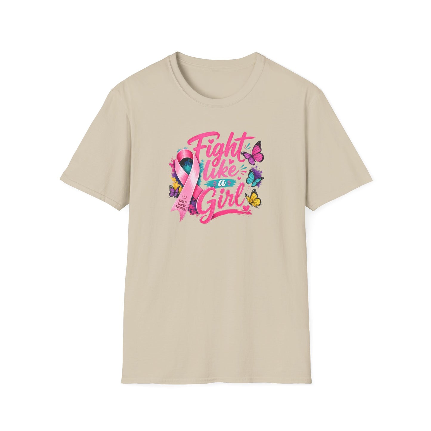 Fight Like a Girl Unisex Softstyle T-Shirt