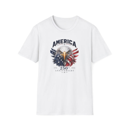 America 250: American Eagle Unisex Softstyle T-Shirt
