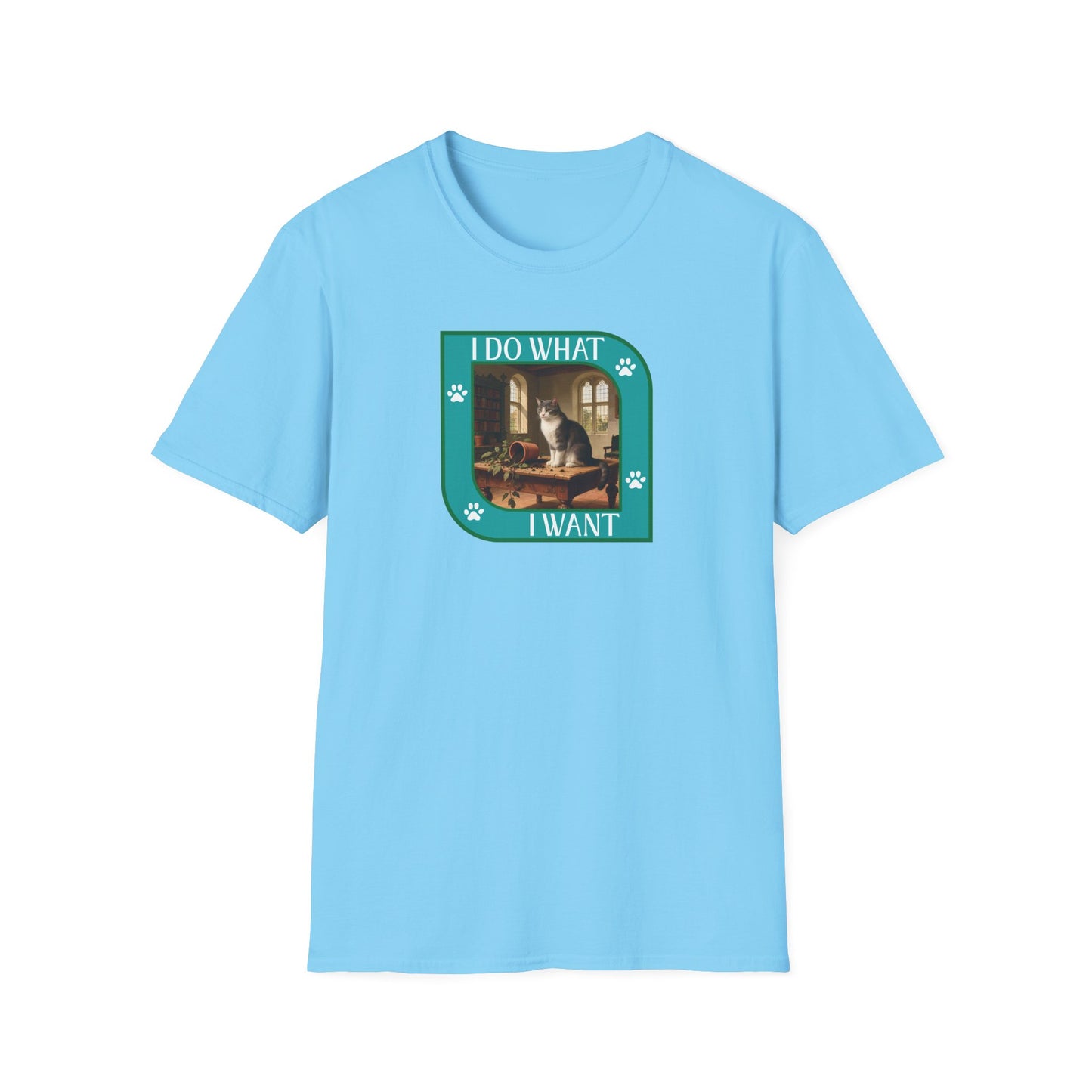 I Do What I Want Unisex Softstyle T-Shirt