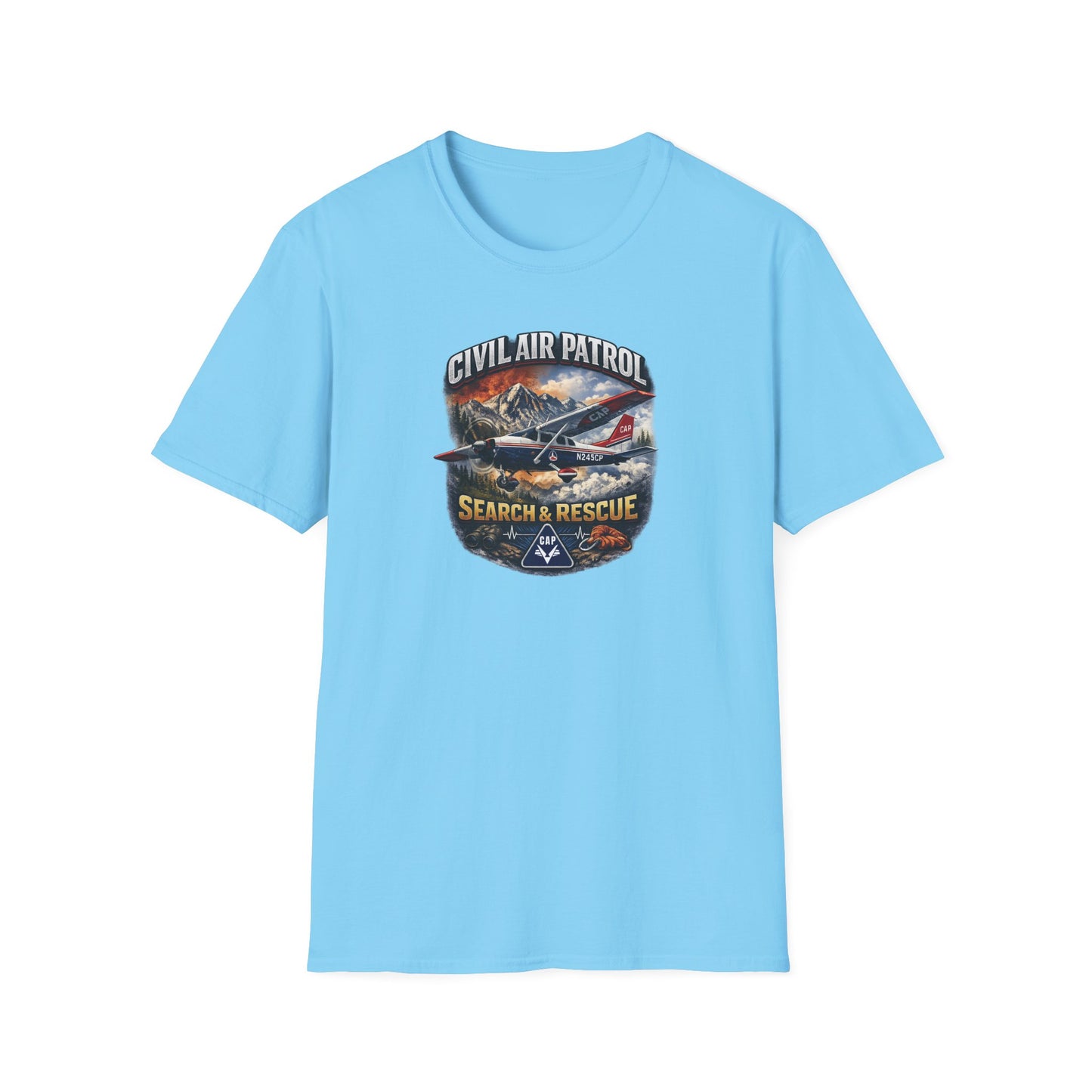 Civil Air Patrol: Search & Rescue Unisex Softstyle T-Shirt