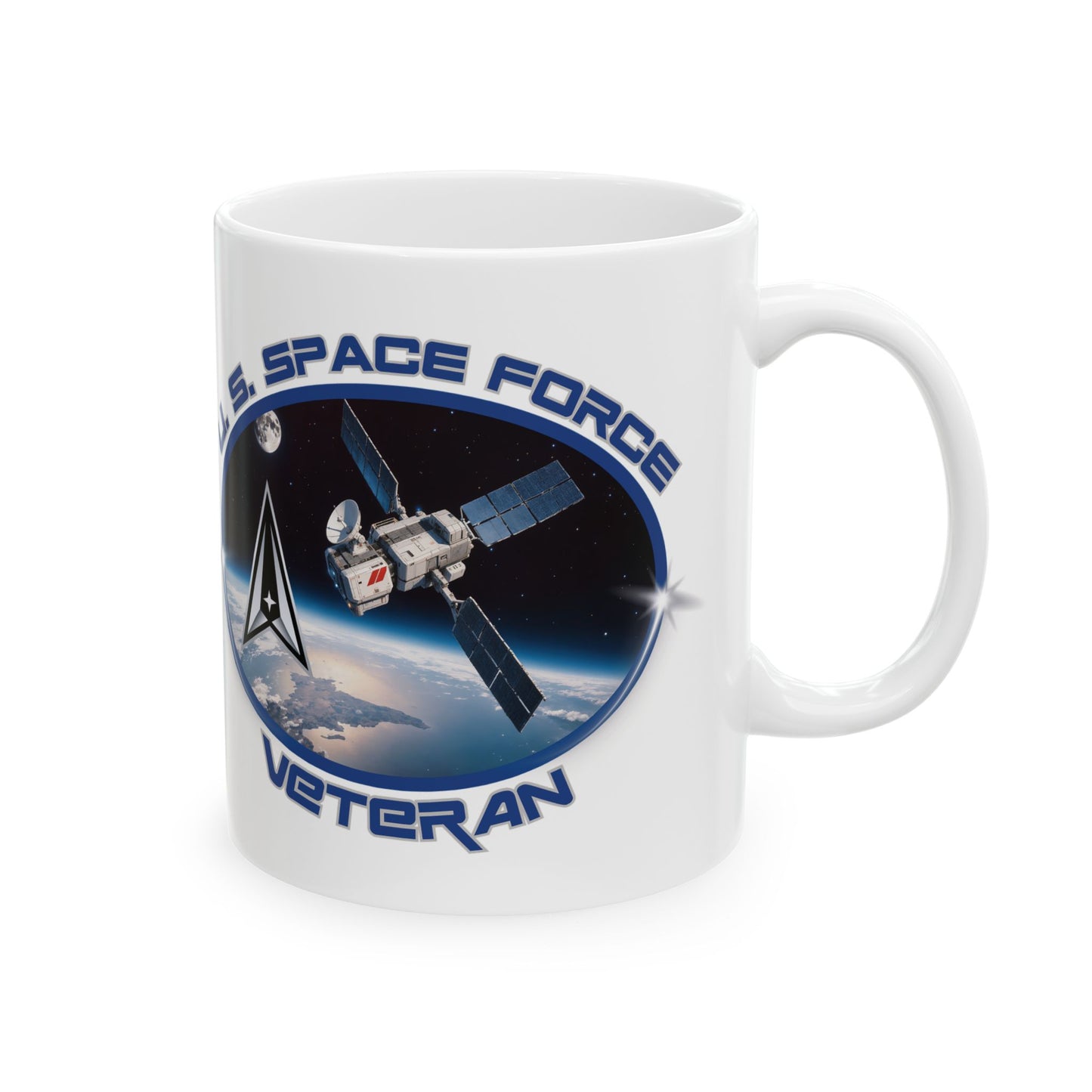 U.S. Space Force Veteran Ceramic Mug (11oz, 15oz)