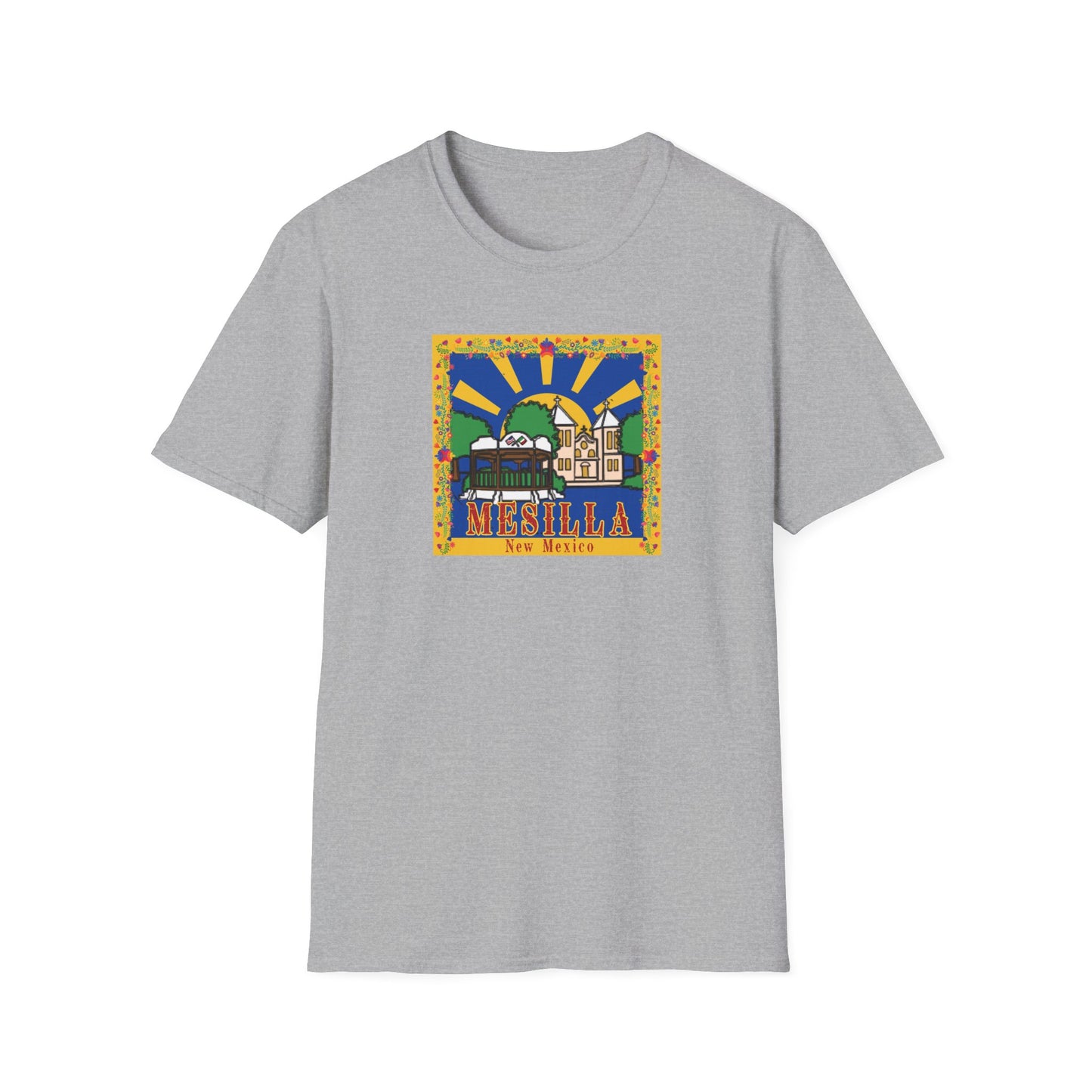 Mesilla - Square Unisex Softstyle T-Shirt
