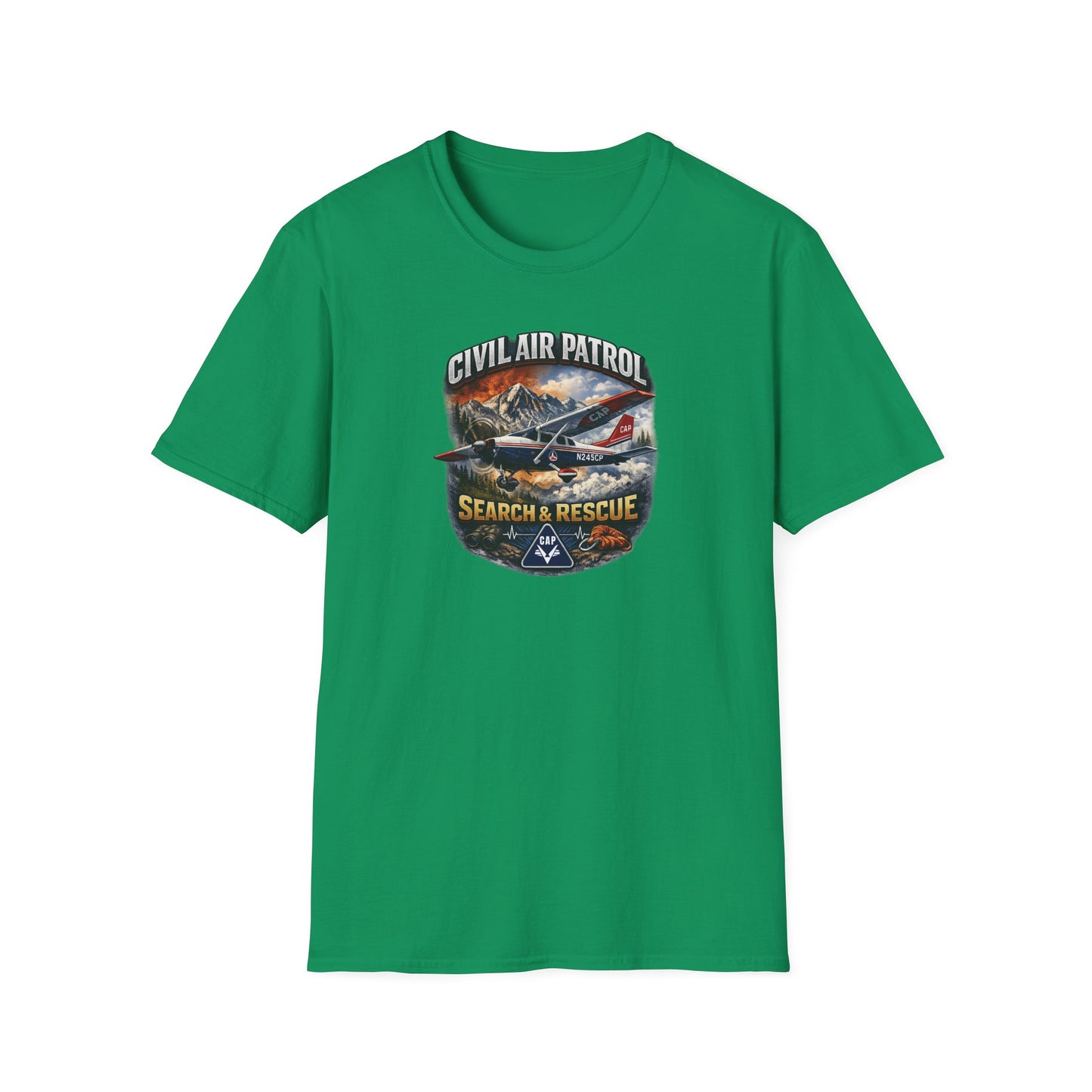 Civil Air Patrol: Search & Rescue Unisex Softstyle T-Shirt