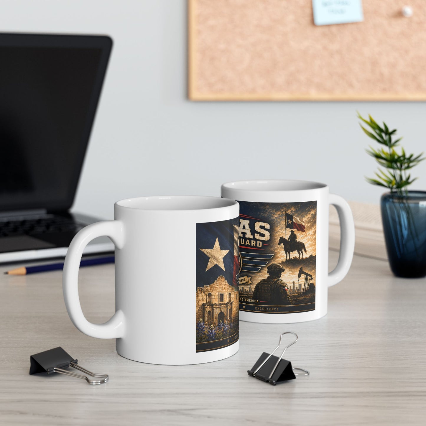 Texas National Guard Ceramic Mug (11oz & 15oz)